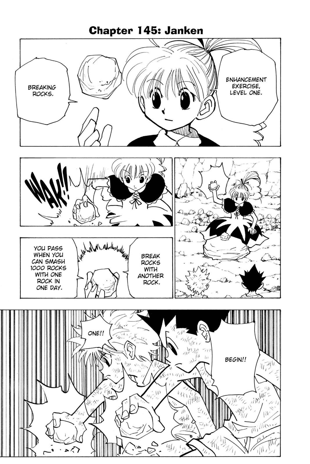 Hunter x Hunter Chapter 145 — page 1