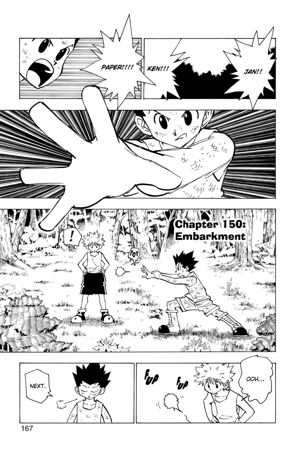 Hunter x Hunter Chapter 150 — page 1