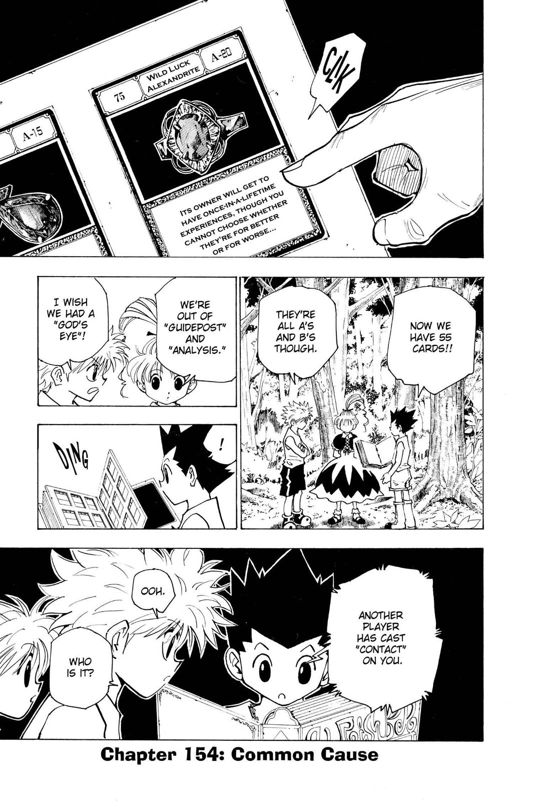 Hunter x Hunter Chapter 154 — page 1