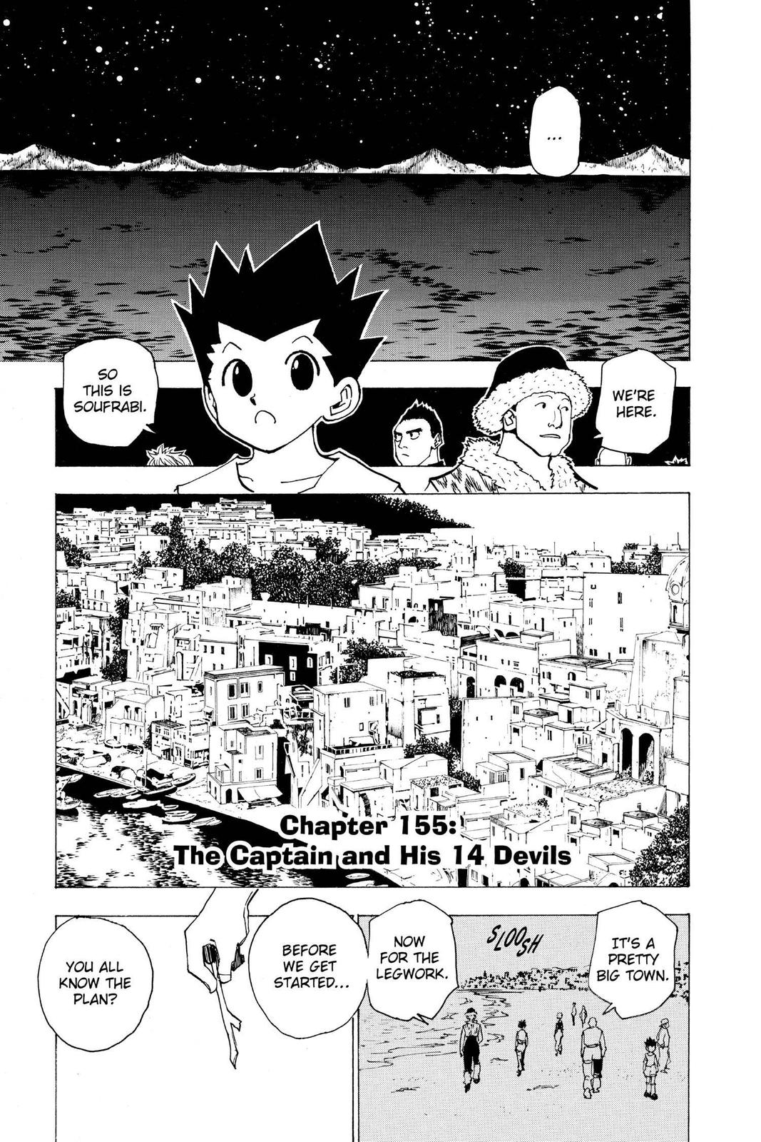 Hunter x Hunter Chapter 155 — page 1