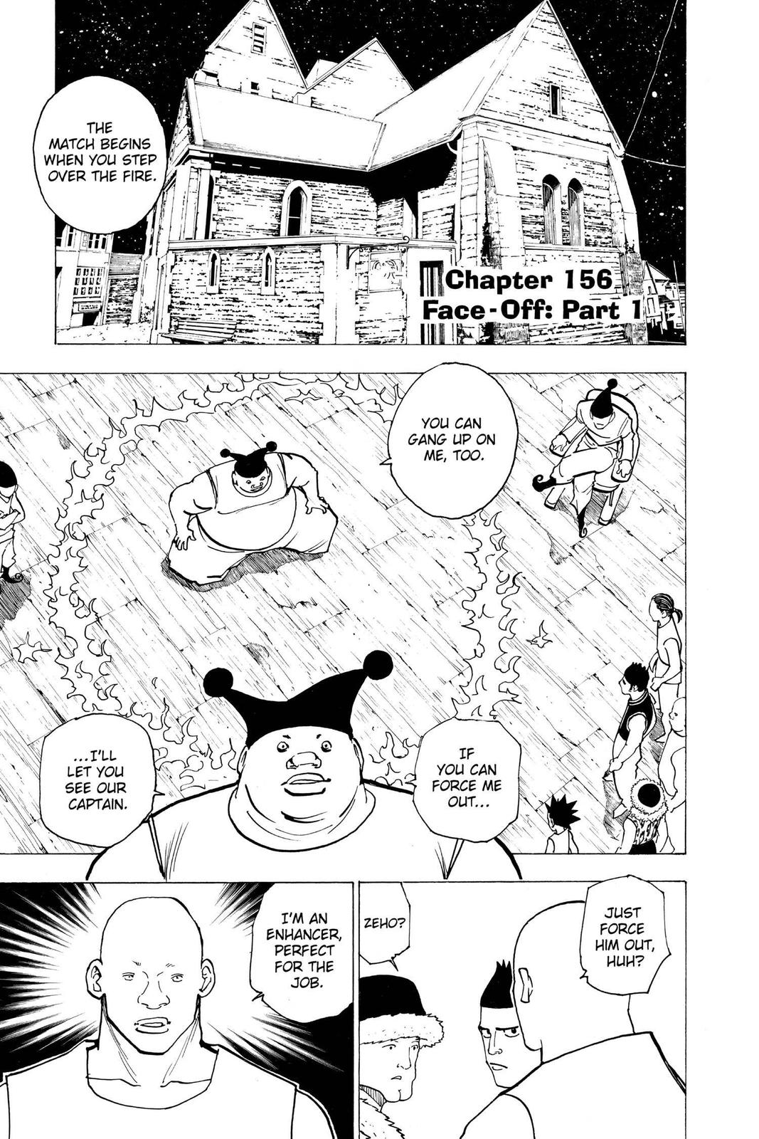 Hunter x Hunter Chapter 156 — page 1