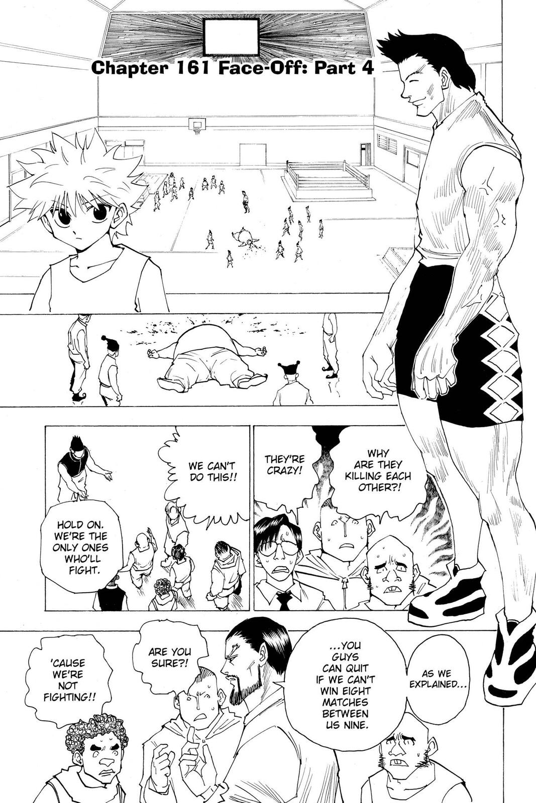 Hunter x Hunter Chapter 161 — page 1