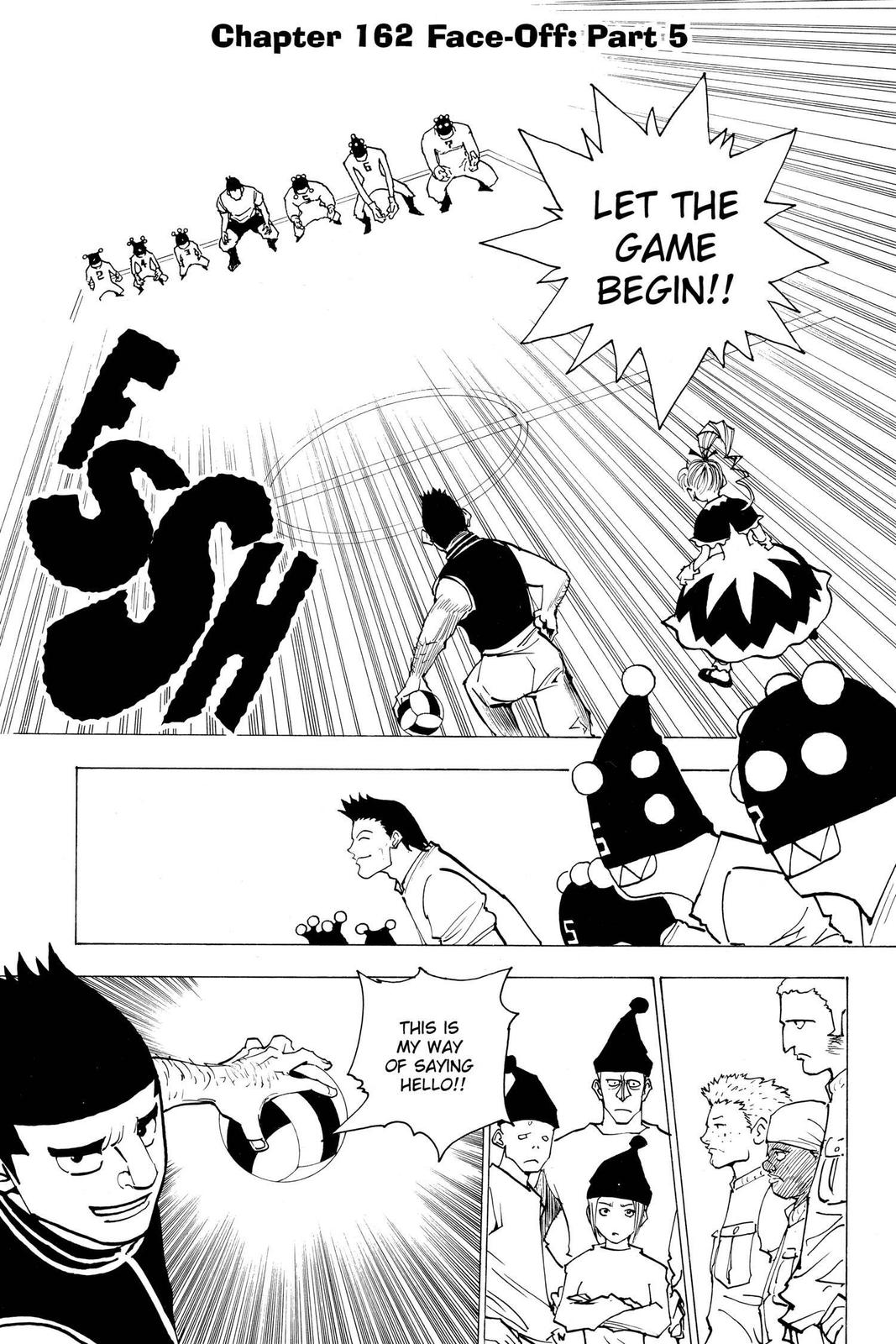 Hunter x Hunter Chapter 162 — page 1