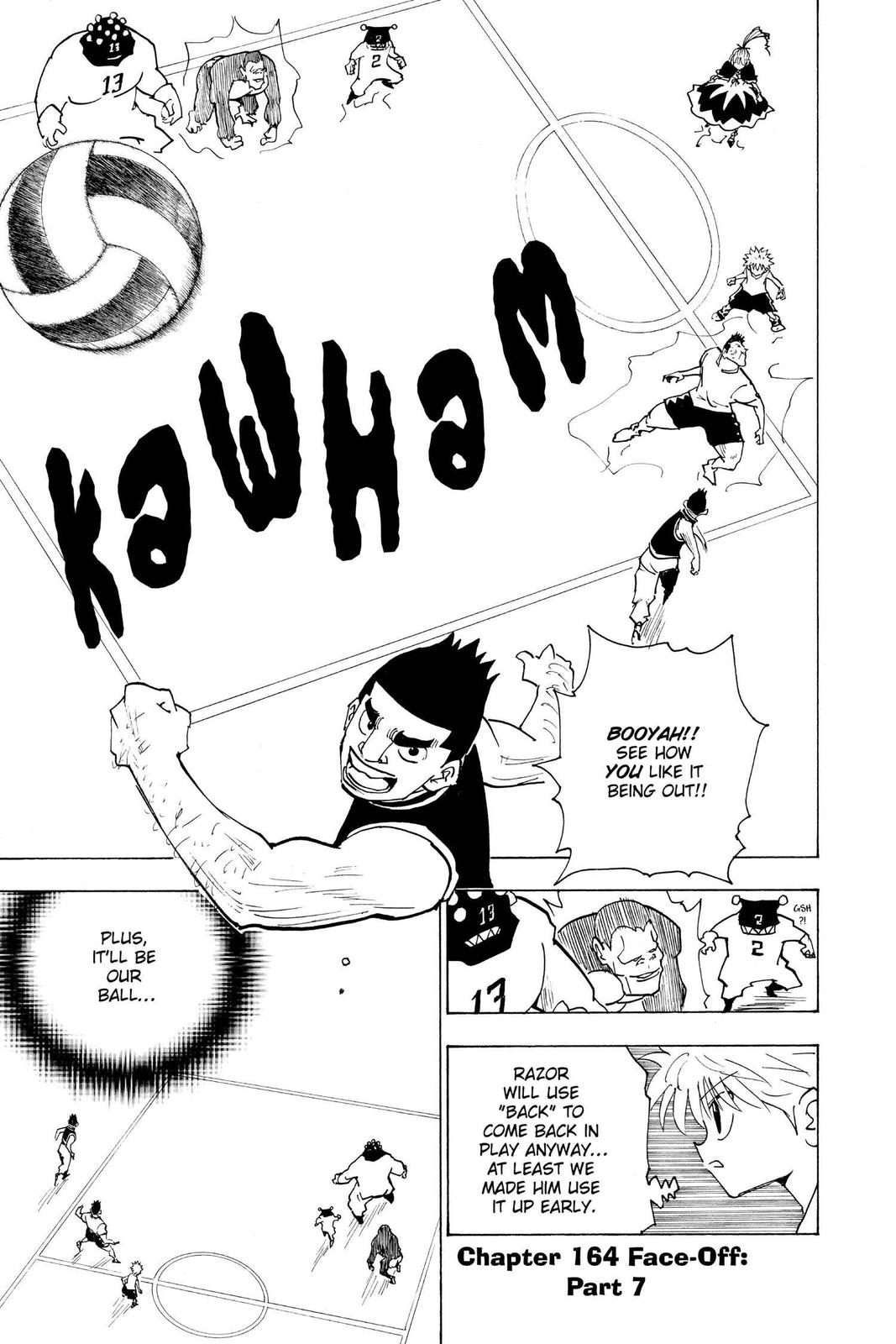 Hunter x Hunter Chapter 164 — page 7