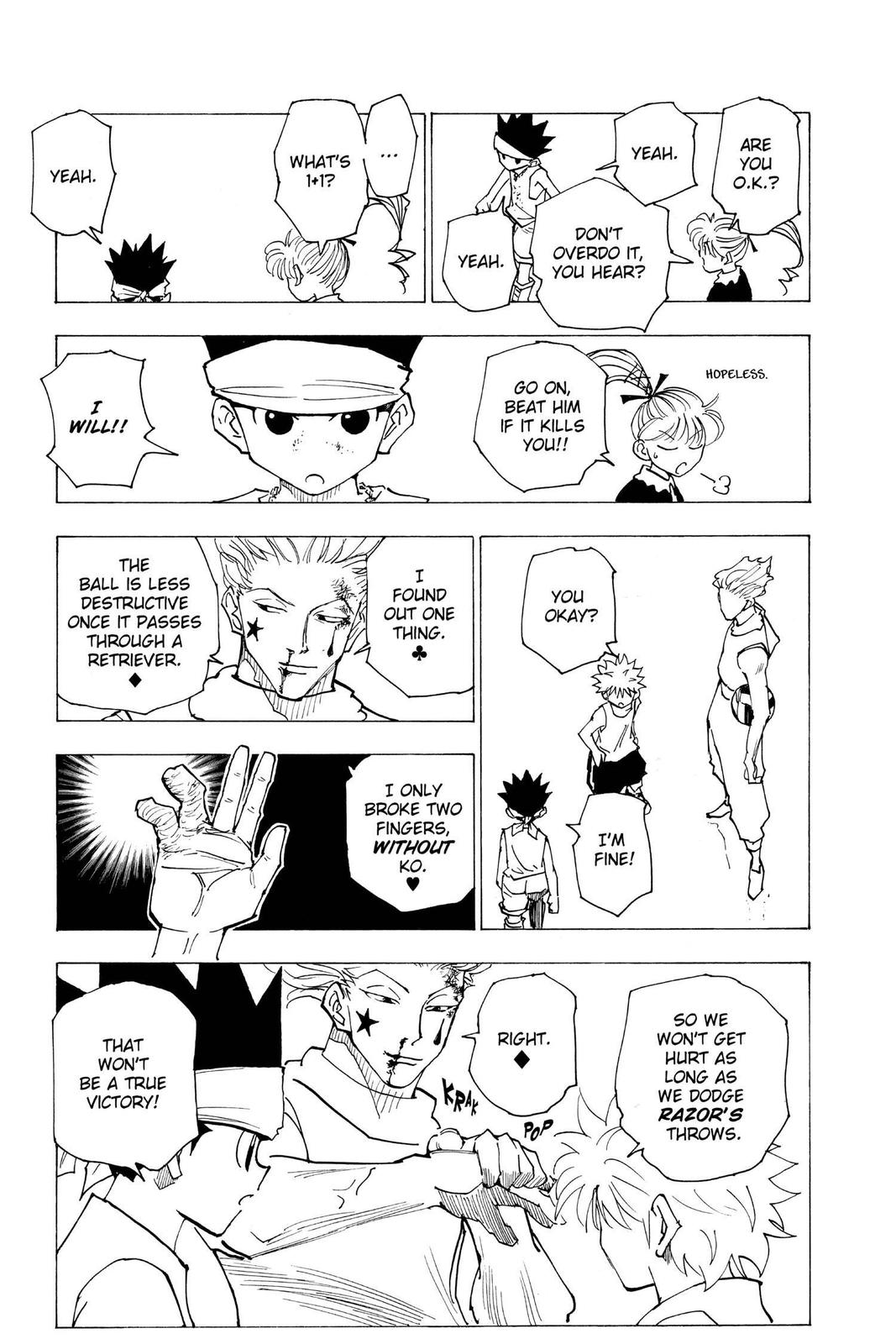 Hunter x Hunter Chapter 164 — page 19