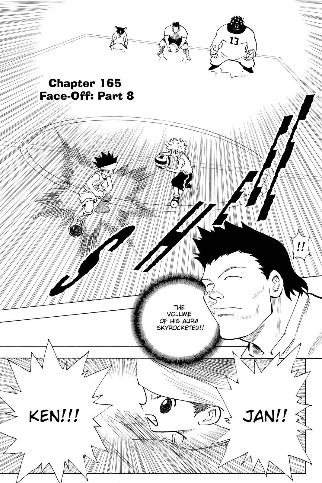 Hunter x Hunter Chapter 165 — page 1