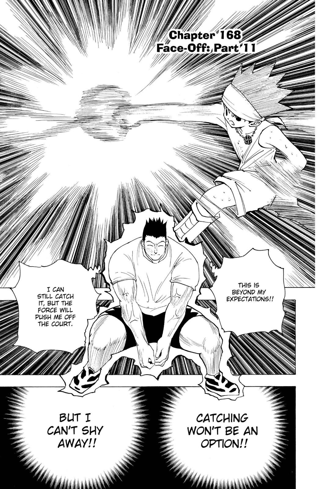 Hunter x Hunter Chapter 168 — page 1