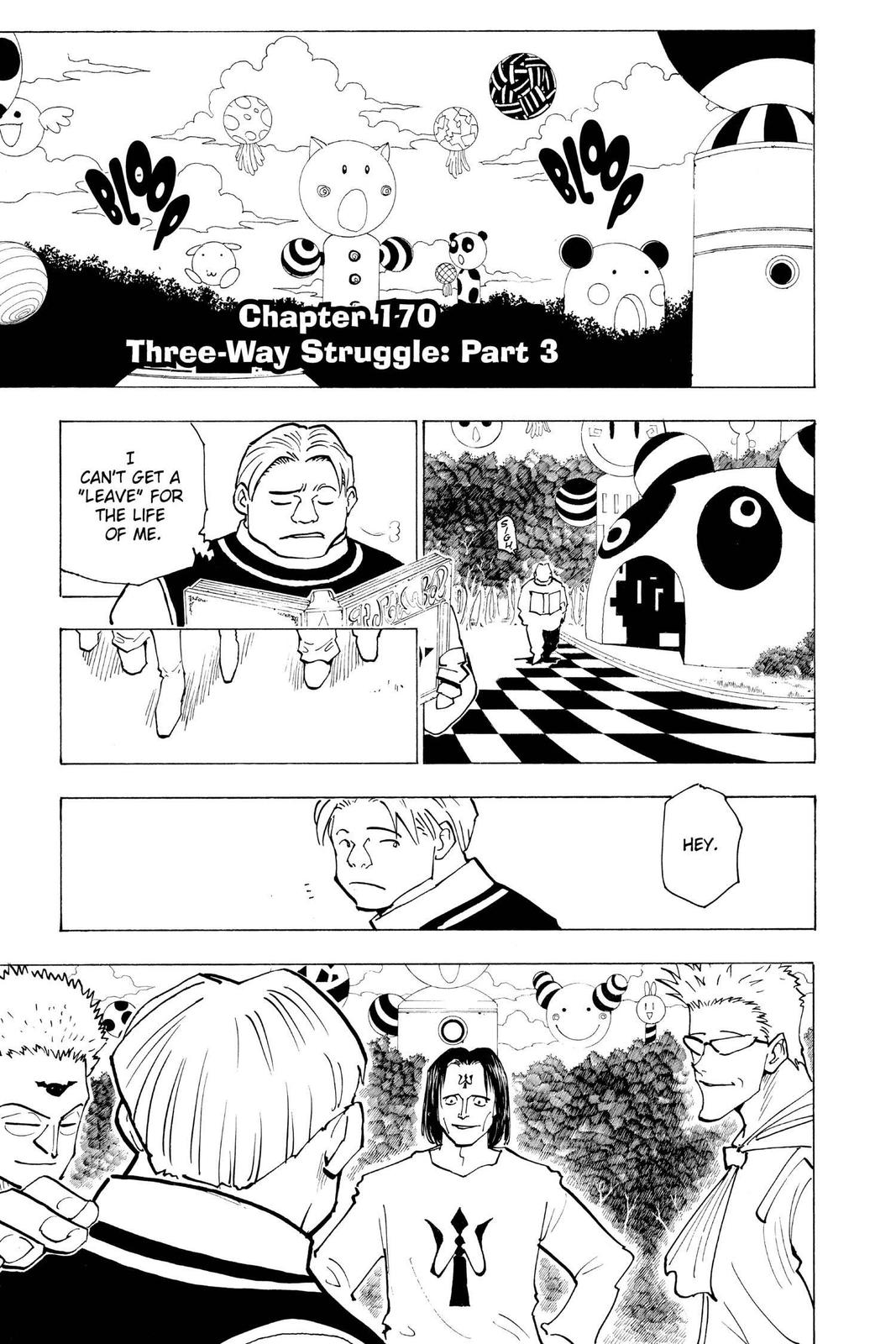 Hunter x Hunter Chapter 172 — page 1