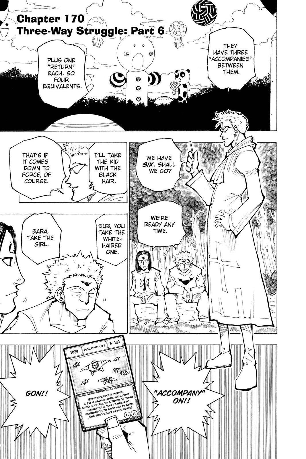Hunter x Hunter Chapter 175 — page 1