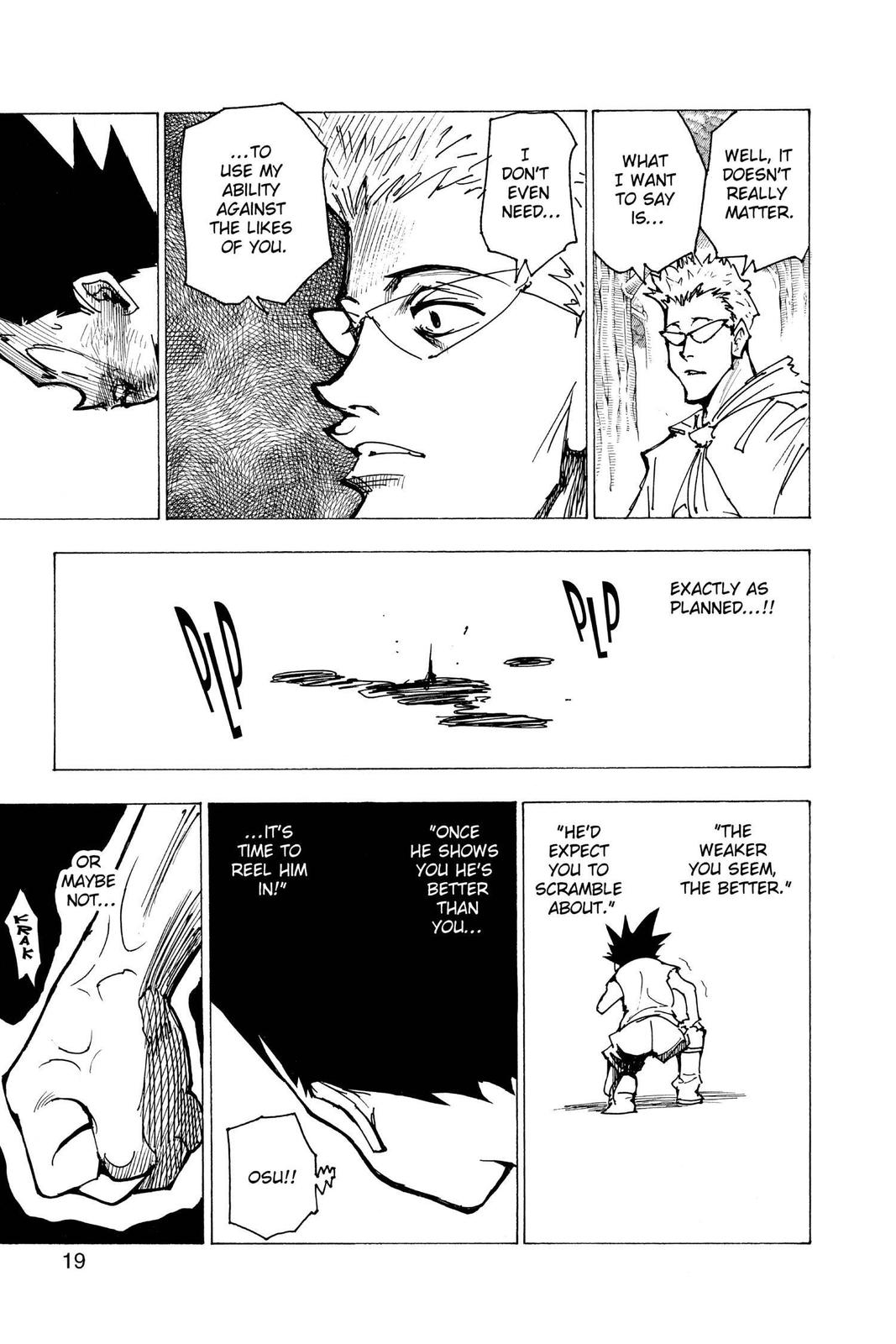 Hunter x Hunter Chapter 176 — page 19