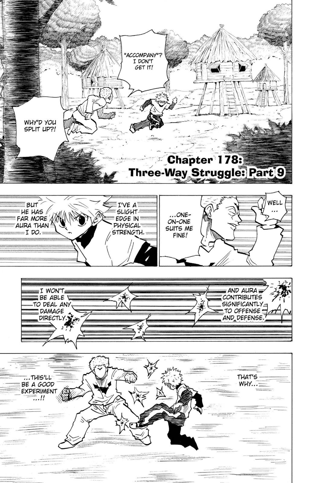 Hunter x Hunter Chapter 178 — page 1