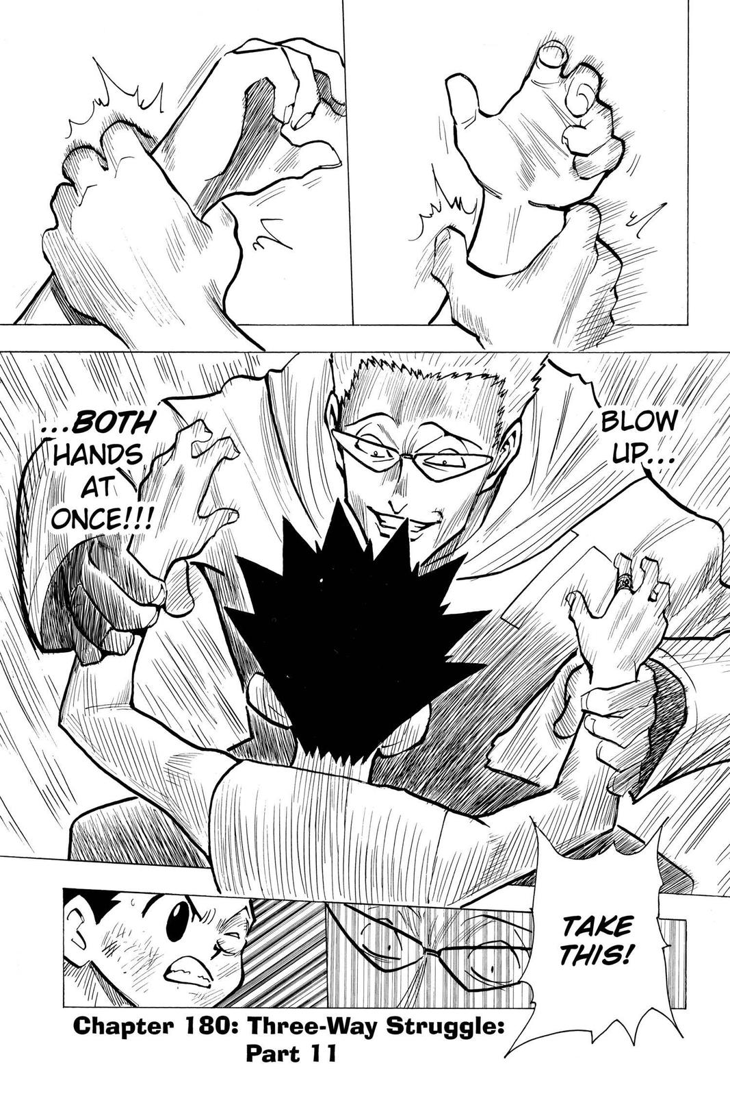 Hunter x Hunter Chapter 180 — page 1