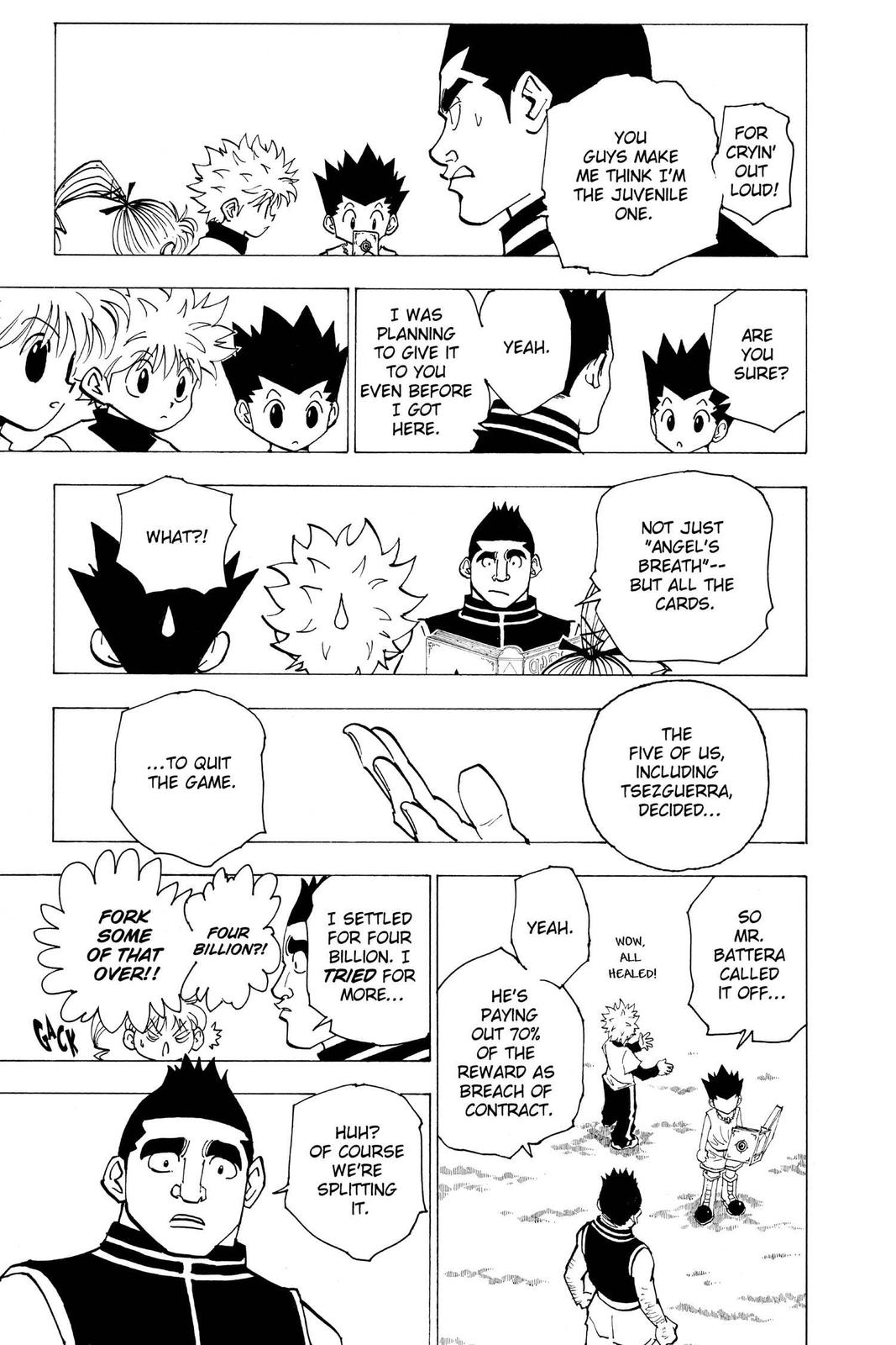 Hunter x Hunter Chapter 182 — page 9