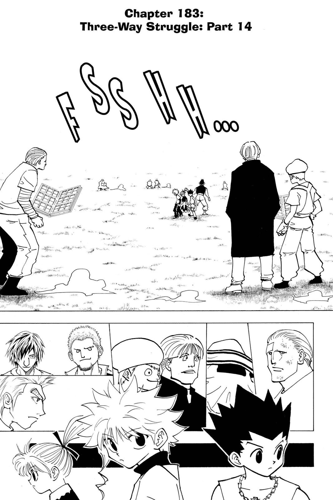 Hunter x Hunter Chapter 183 — page 1
