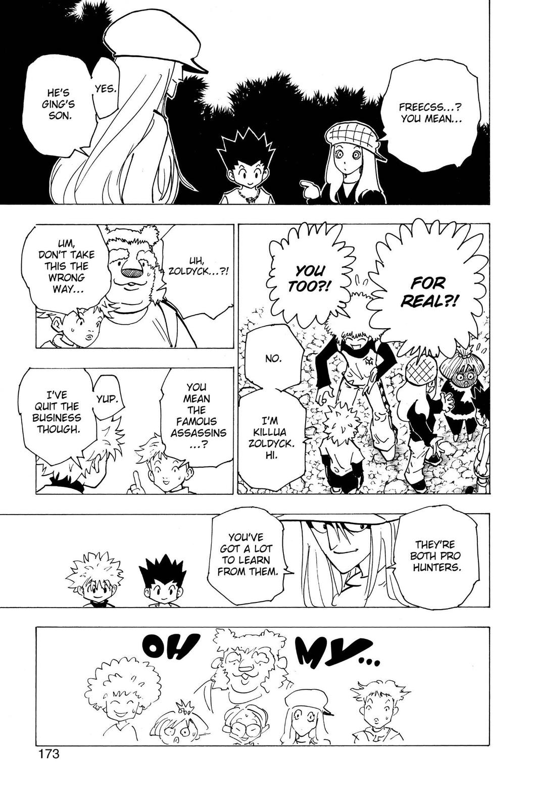 Hunter x Hunter Chapter 186 — page 7