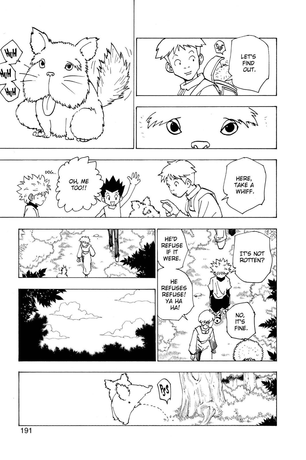 Hunter x Hunter Chapter 187 — page 9