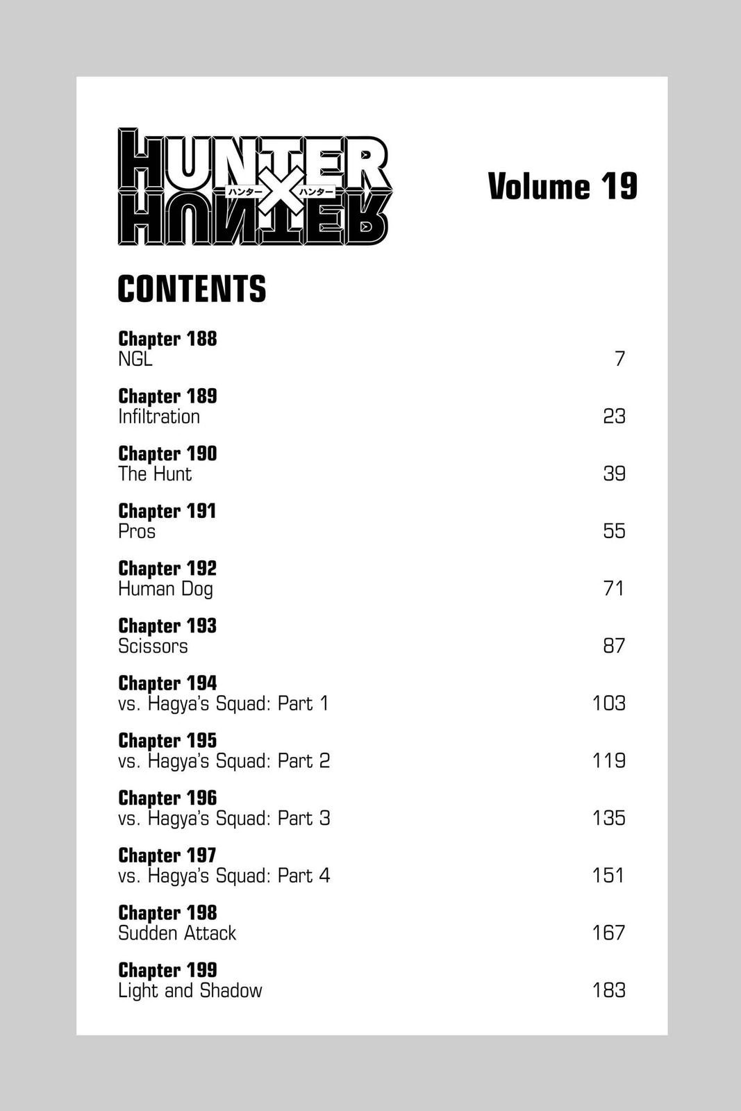 Hunter x Hunter Chapter 188 — page 6