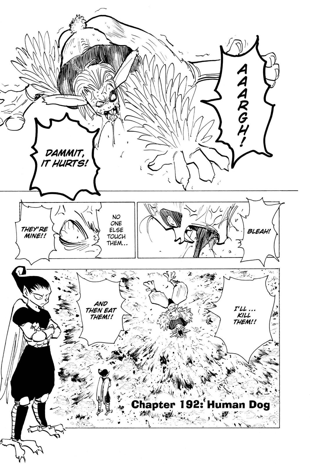 Hunter x Hunter Chapter 192 — page 1
