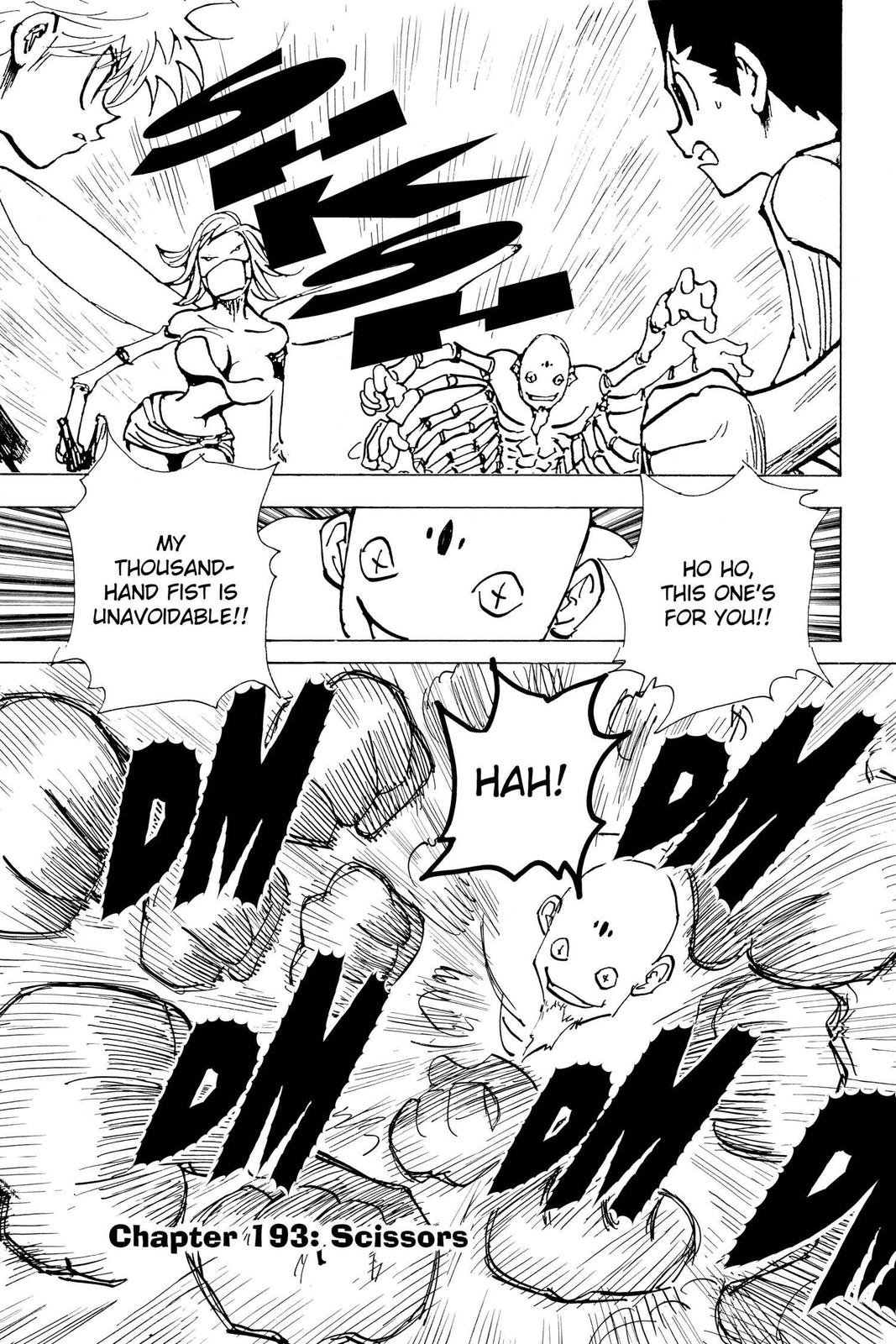 Hunter x Hunter Chapter 193 — page 1