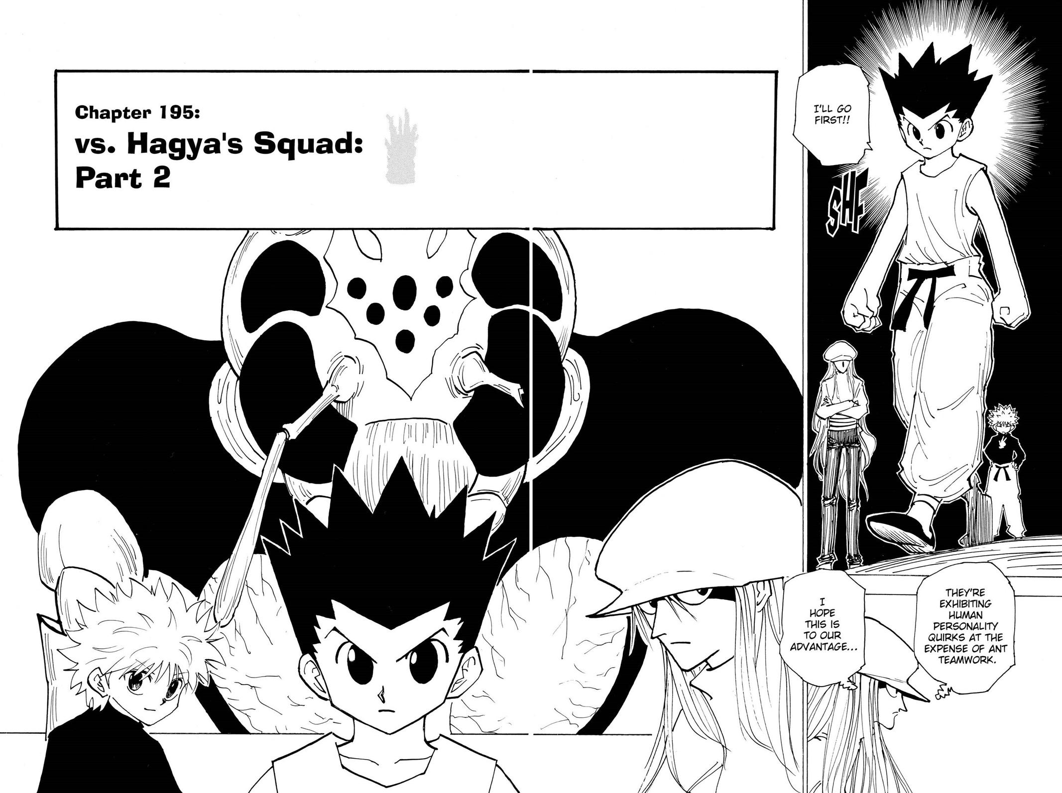 Hunter x Hunter Chapter 195 — page 2