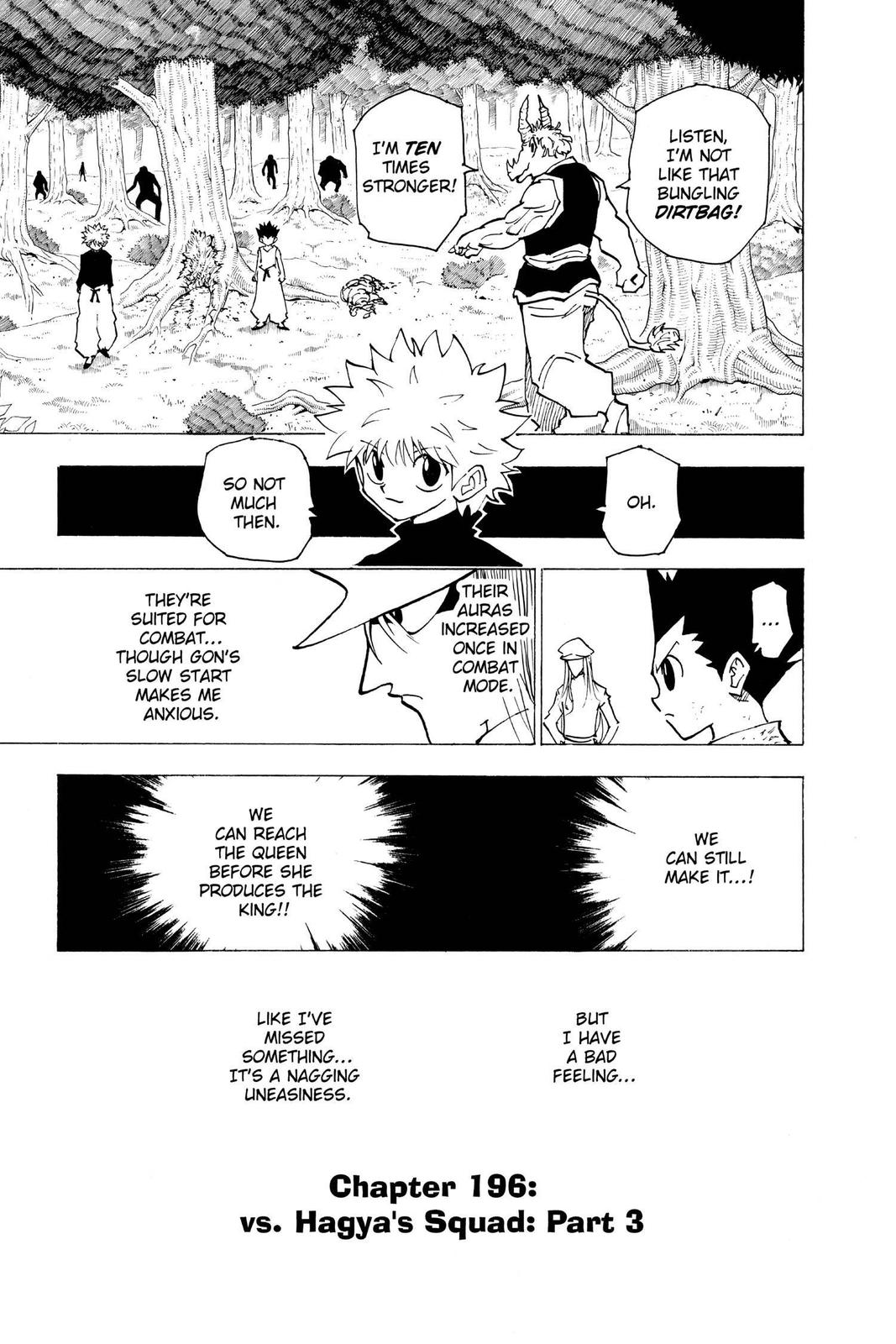 Hunter x Hunter Chapter 196 — page 1