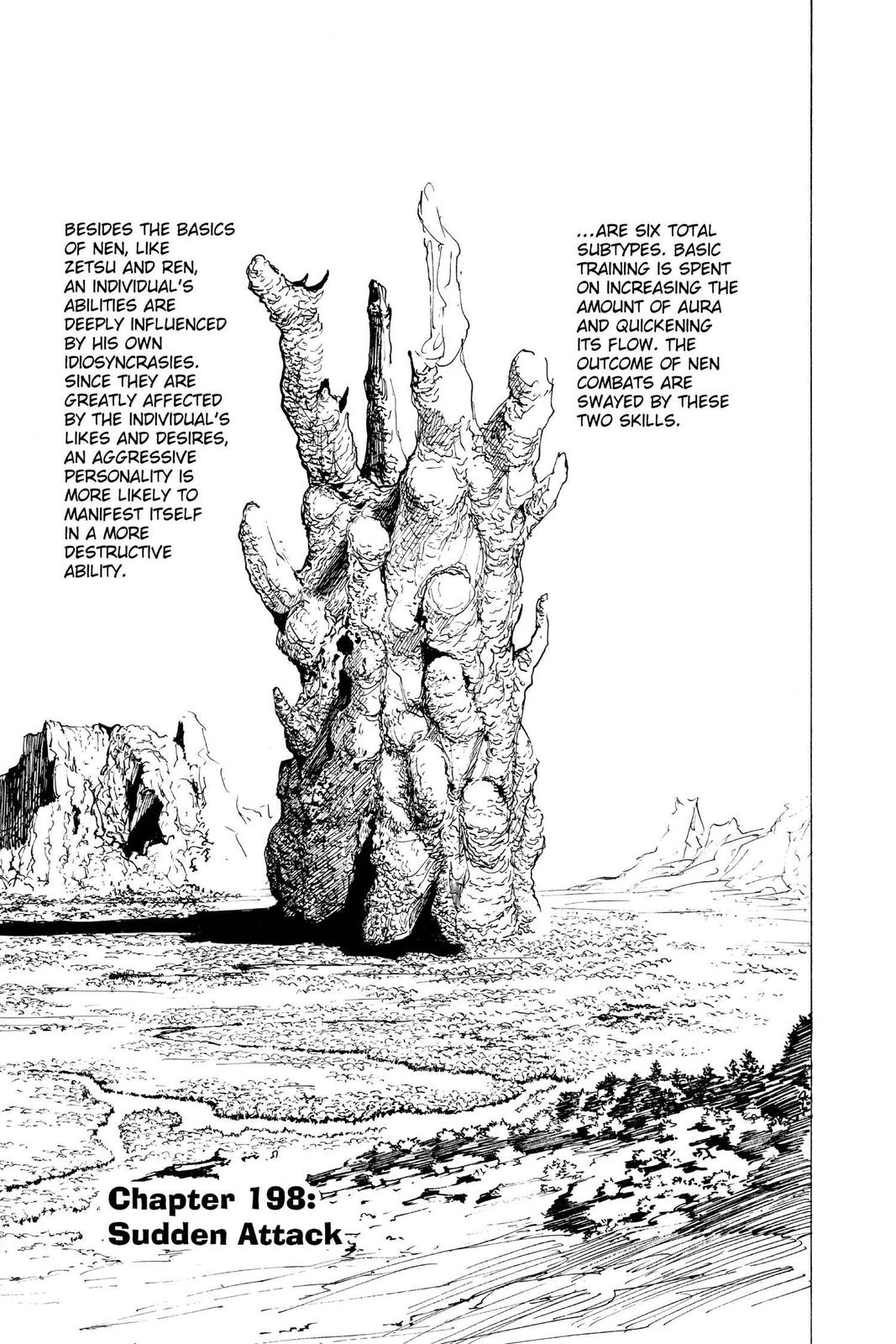 Hunter x Hunter Chapter 198 — page 1