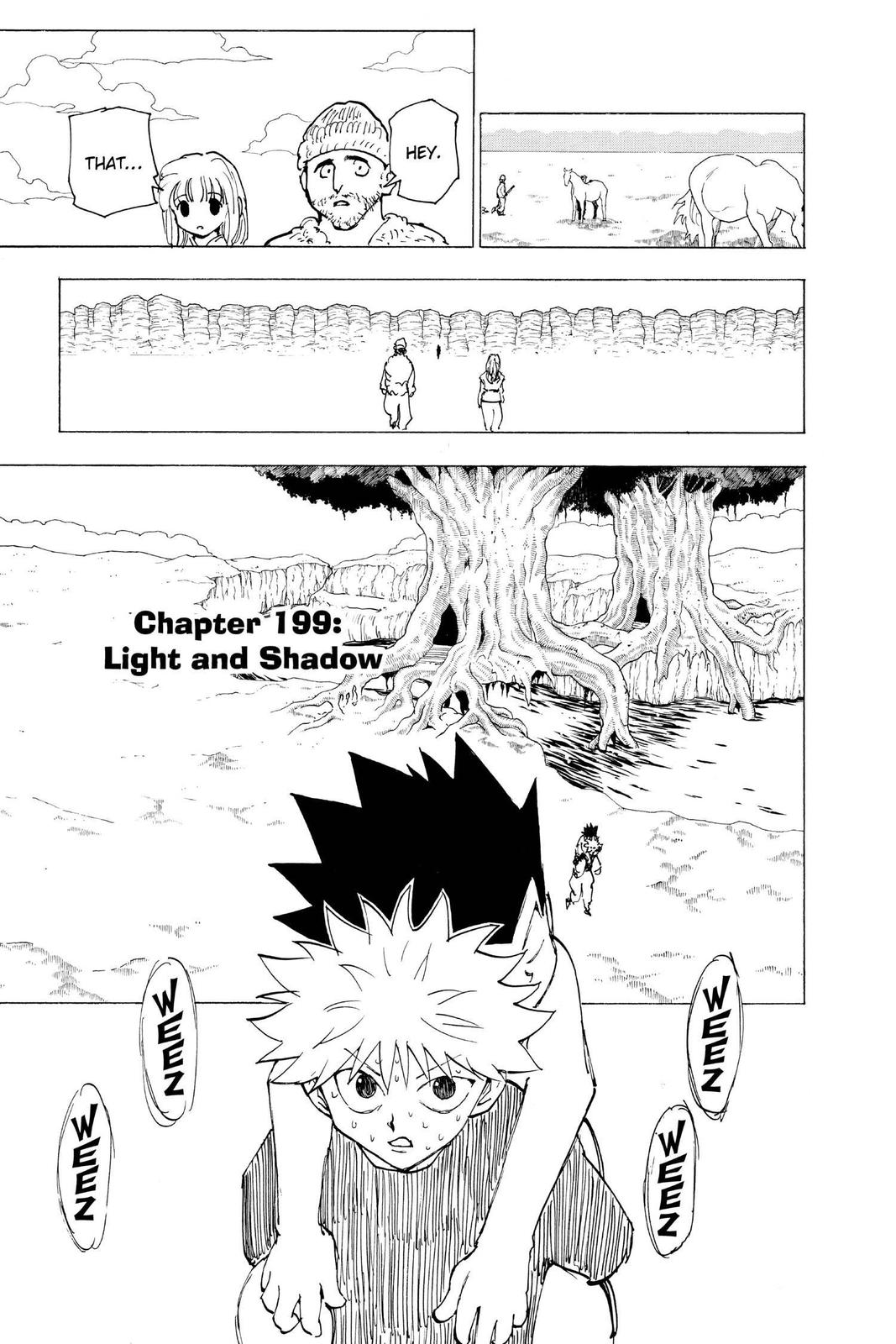 Hunter x Hunter Chapter 199 — page 1