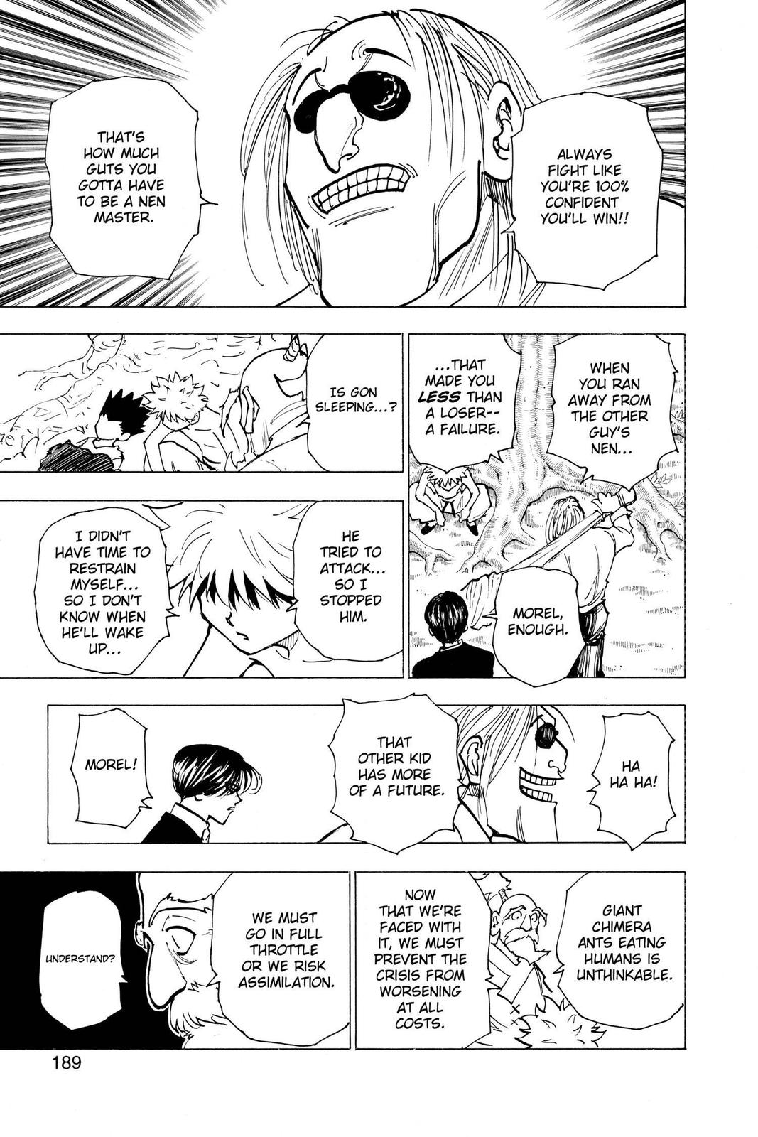 Hunter x Hunter Chapter 199 — page 7