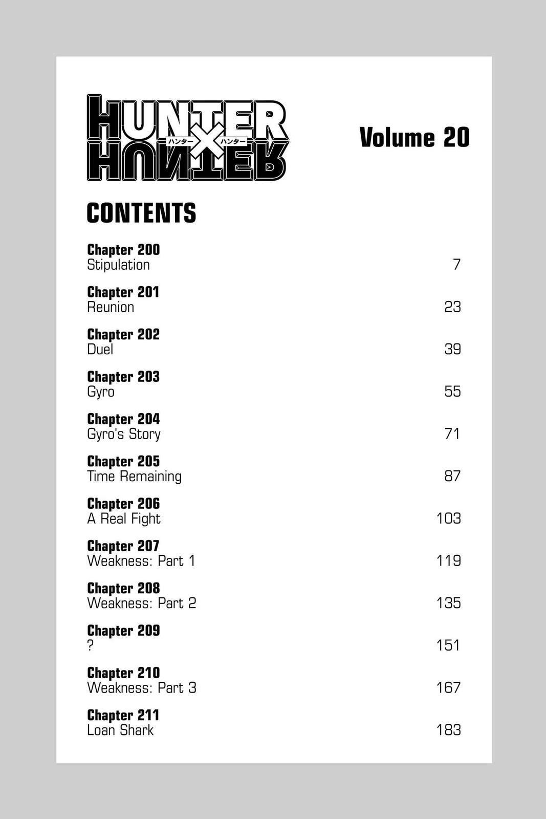 Hunter x Hunter Chapter 200 — page 6