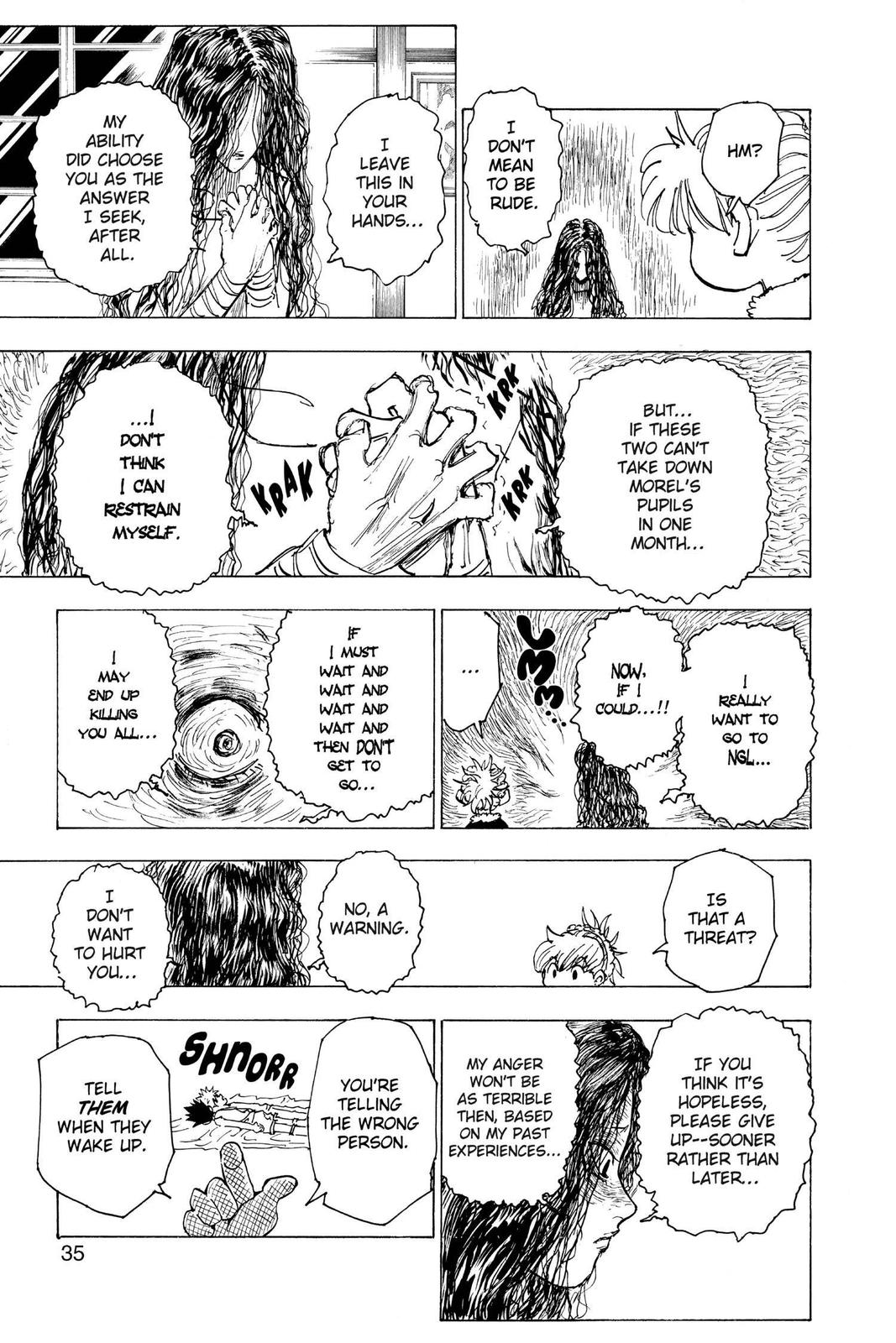 Hunter x Hunter Chapter 201 — page 13