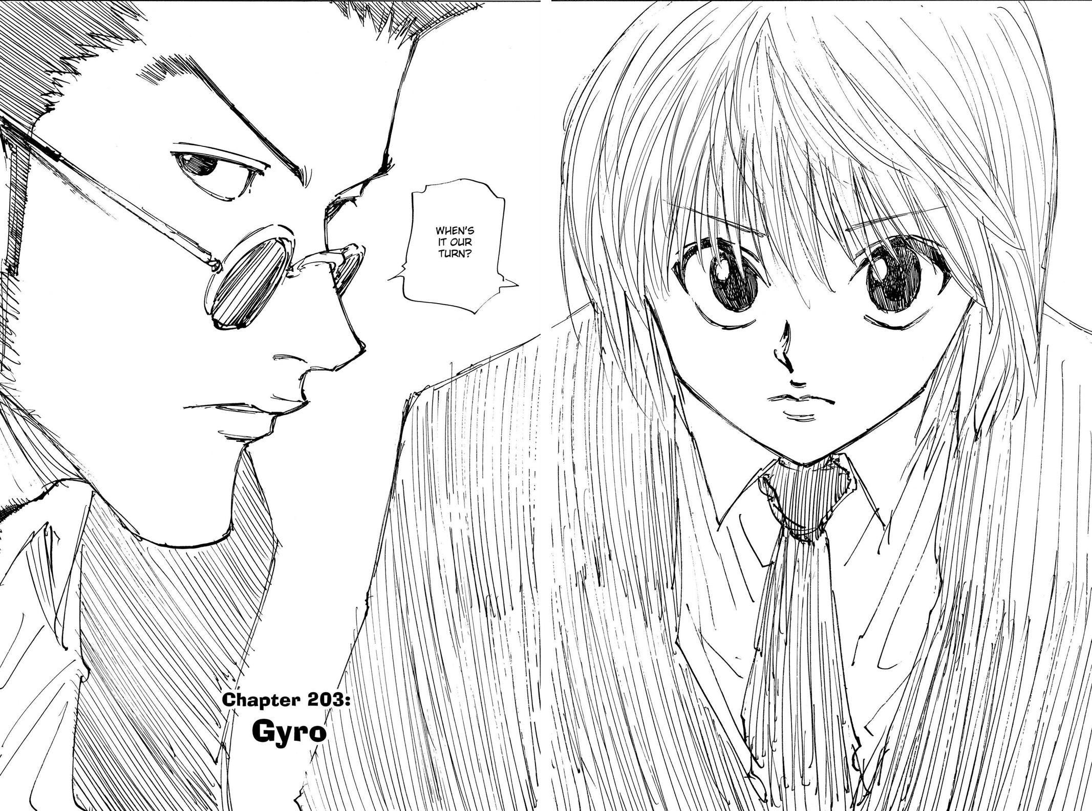 Hunter x Hunter Chapter 203 — page 2