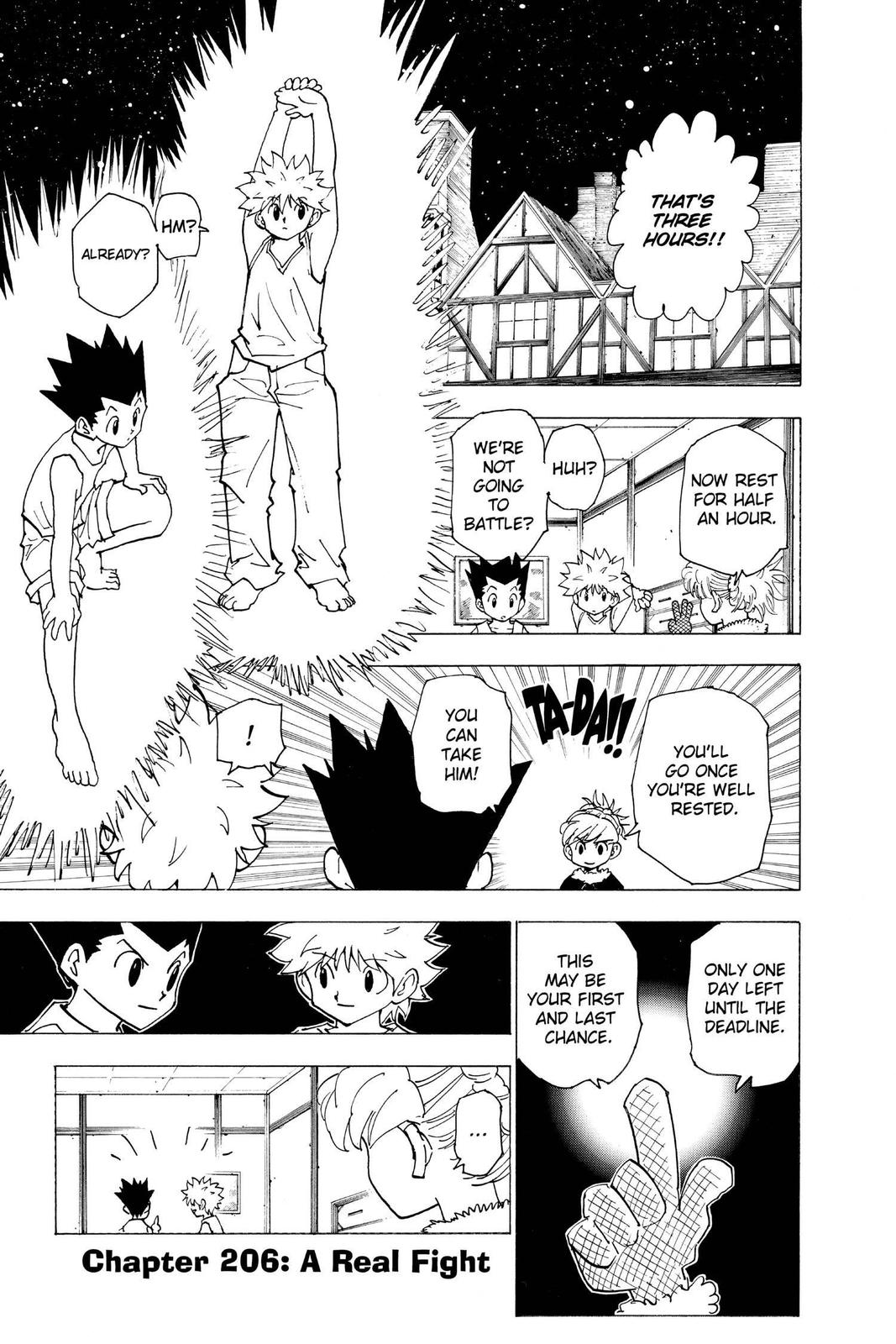 Hunter x Hunter Chapter 206 — page 1
