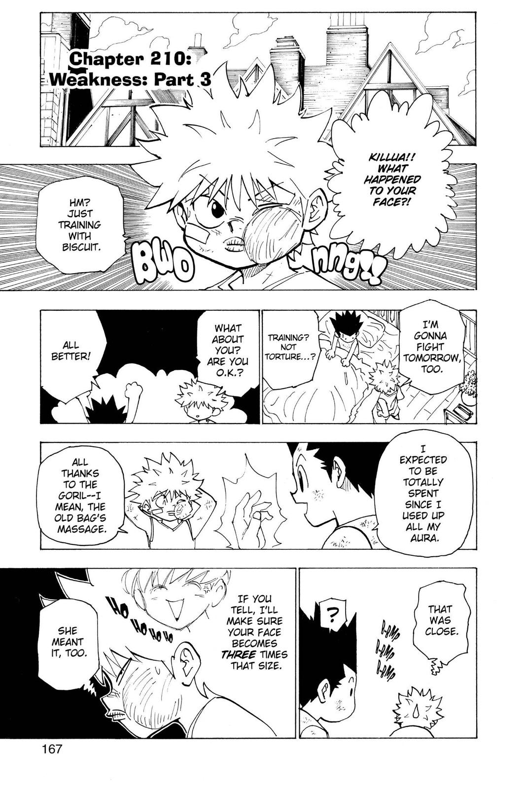 Hunter x Hunter Chapter 210 — page 1