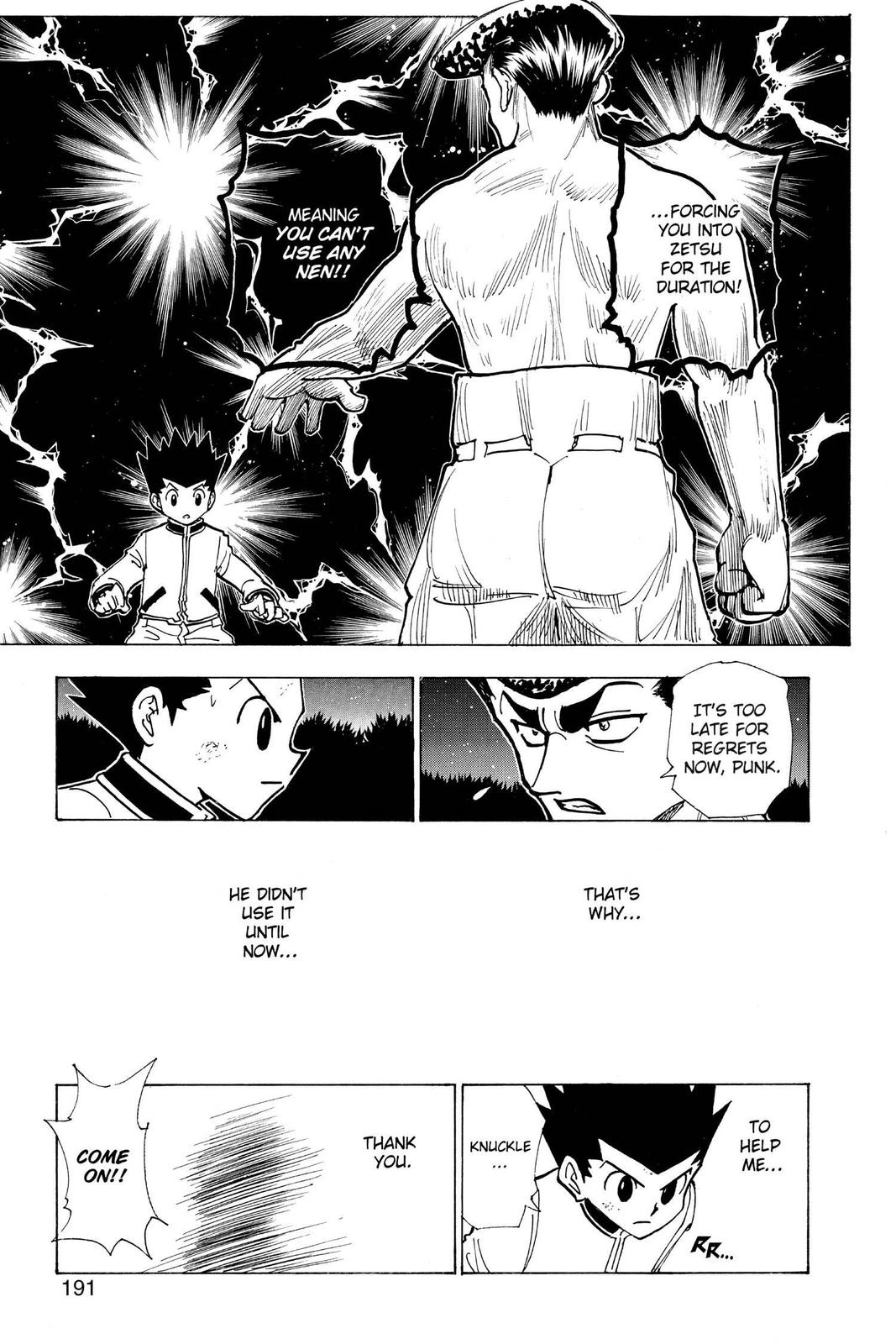 Hunter x Hunter Chapter 211 — page 9