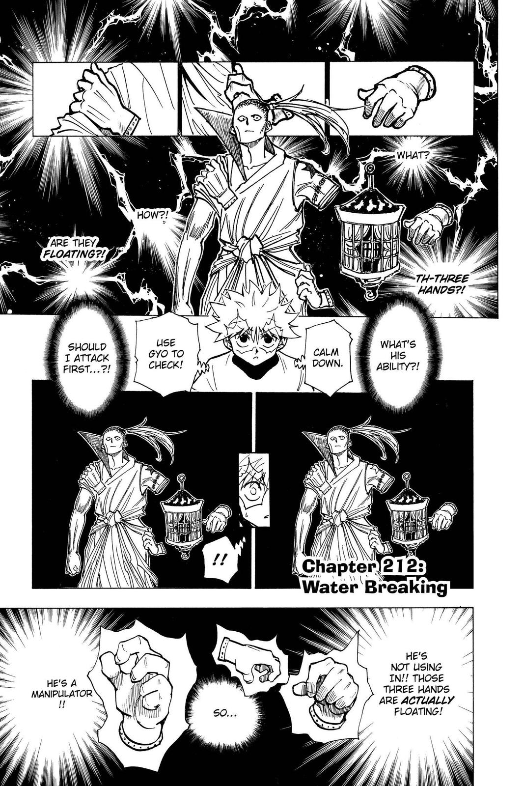 Hunter x Hunter Chapter 212 — page 7