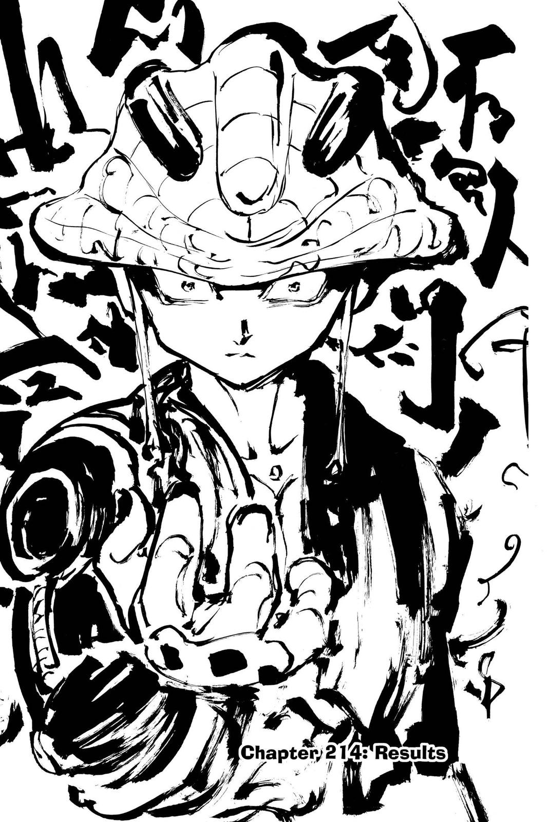 Hunter x Hunter Chapter 214 — page 1