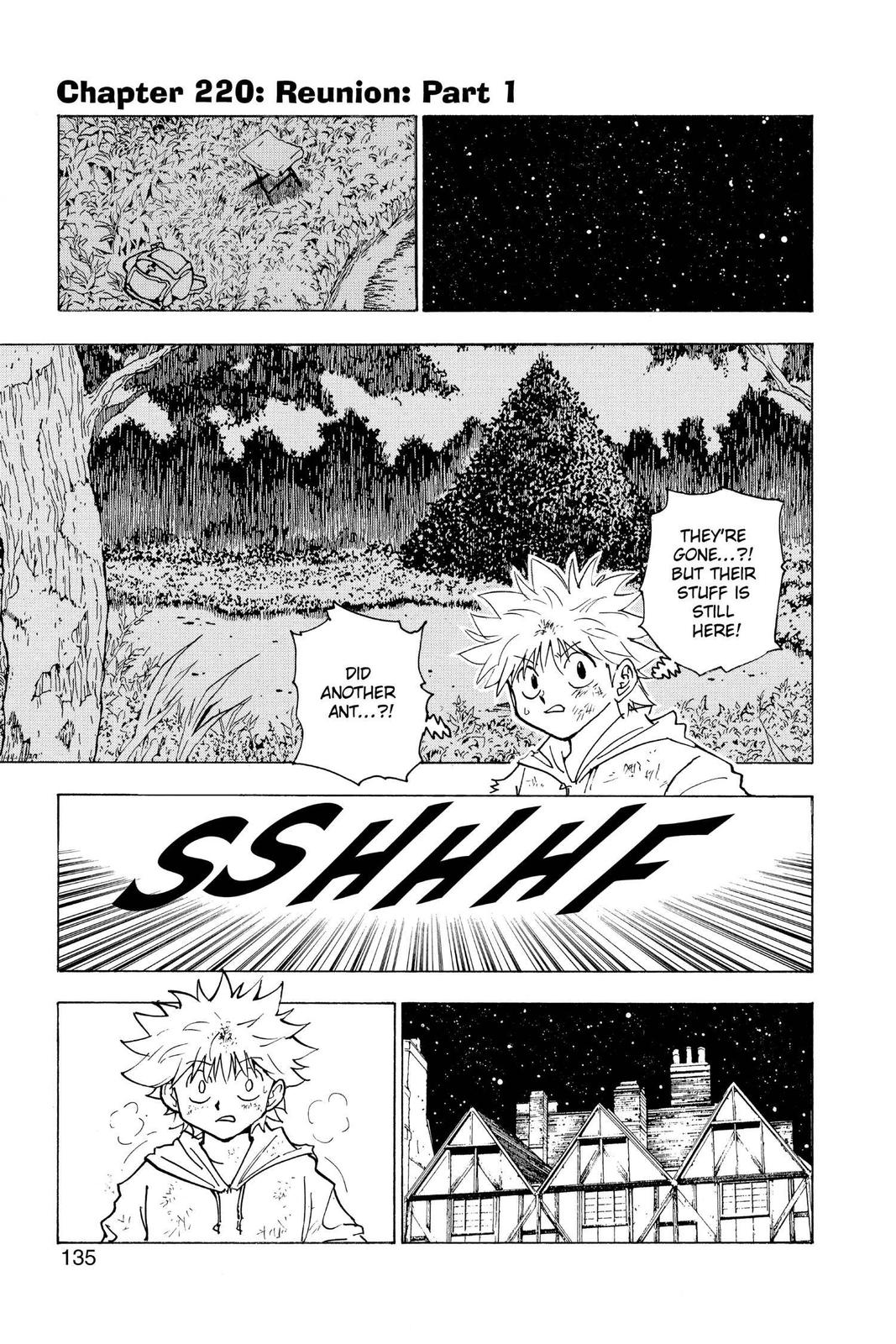 Hunter x Hunter Chapter 220 — page 1