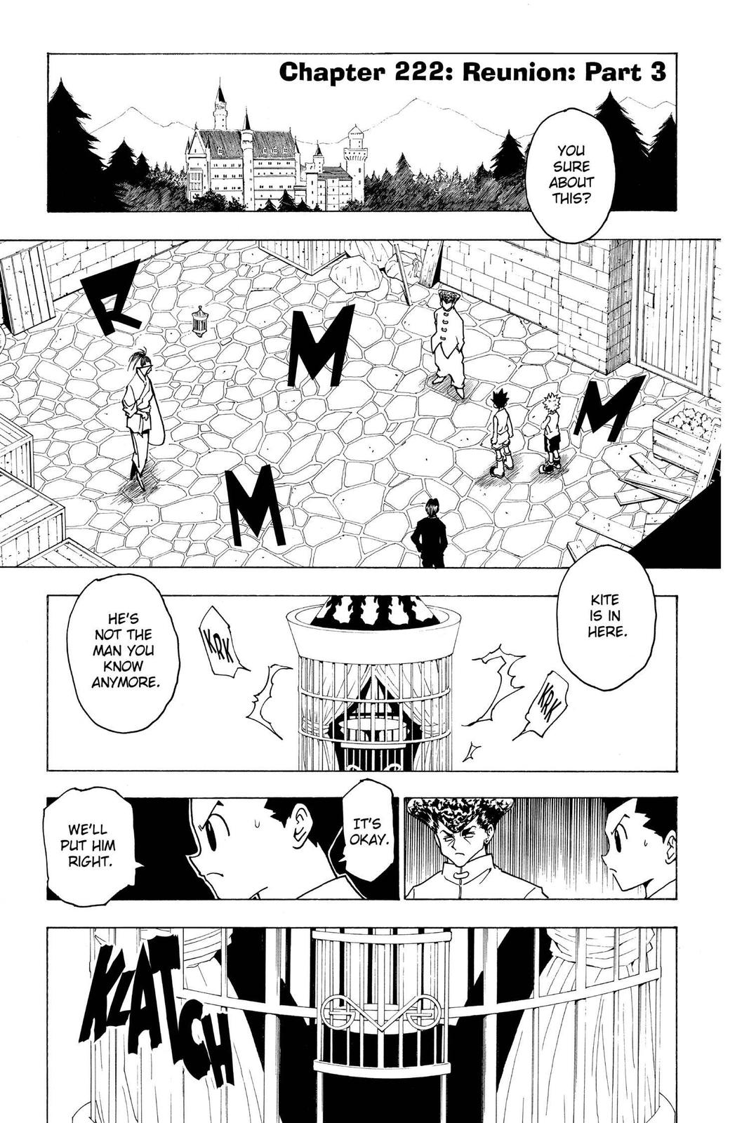 Hunter x Hunter Chapter 222 — page 1