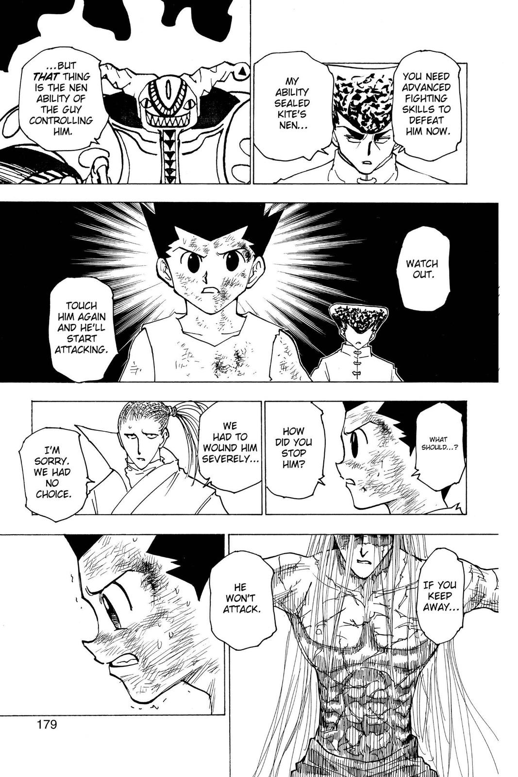 Hunter x Hunter Chapter 222 — page 13
