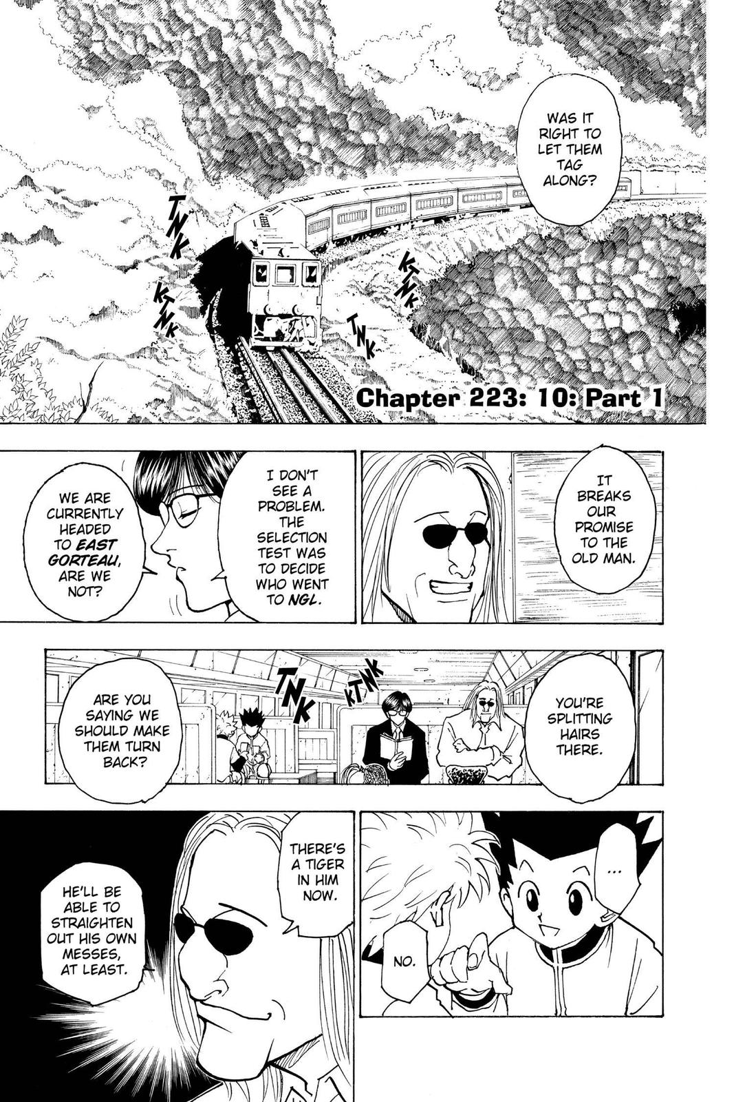 Hunter x Hunter Chapter 223 — page 1