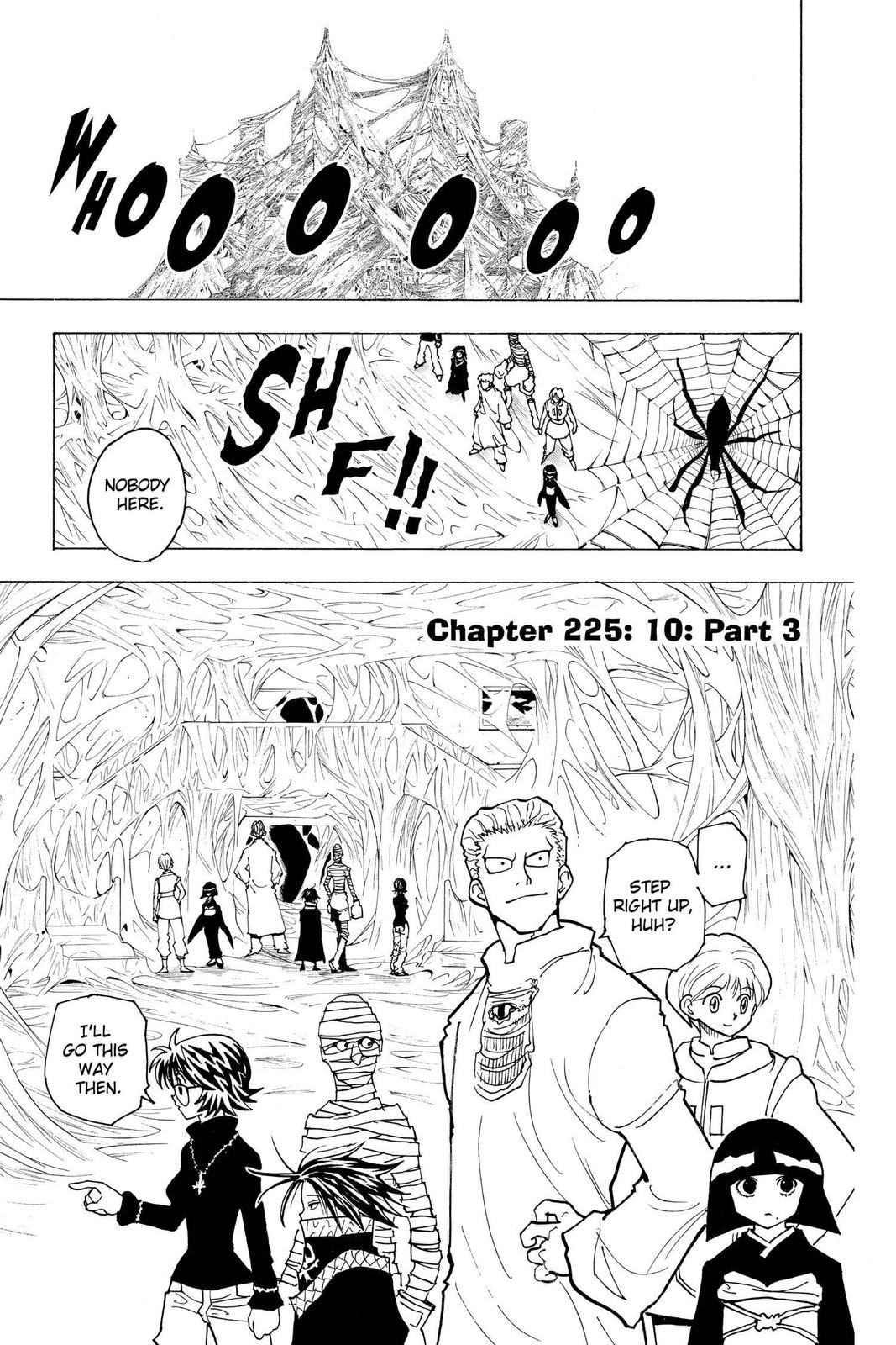 Hunter x Hunter Chapter 225 — page 1
