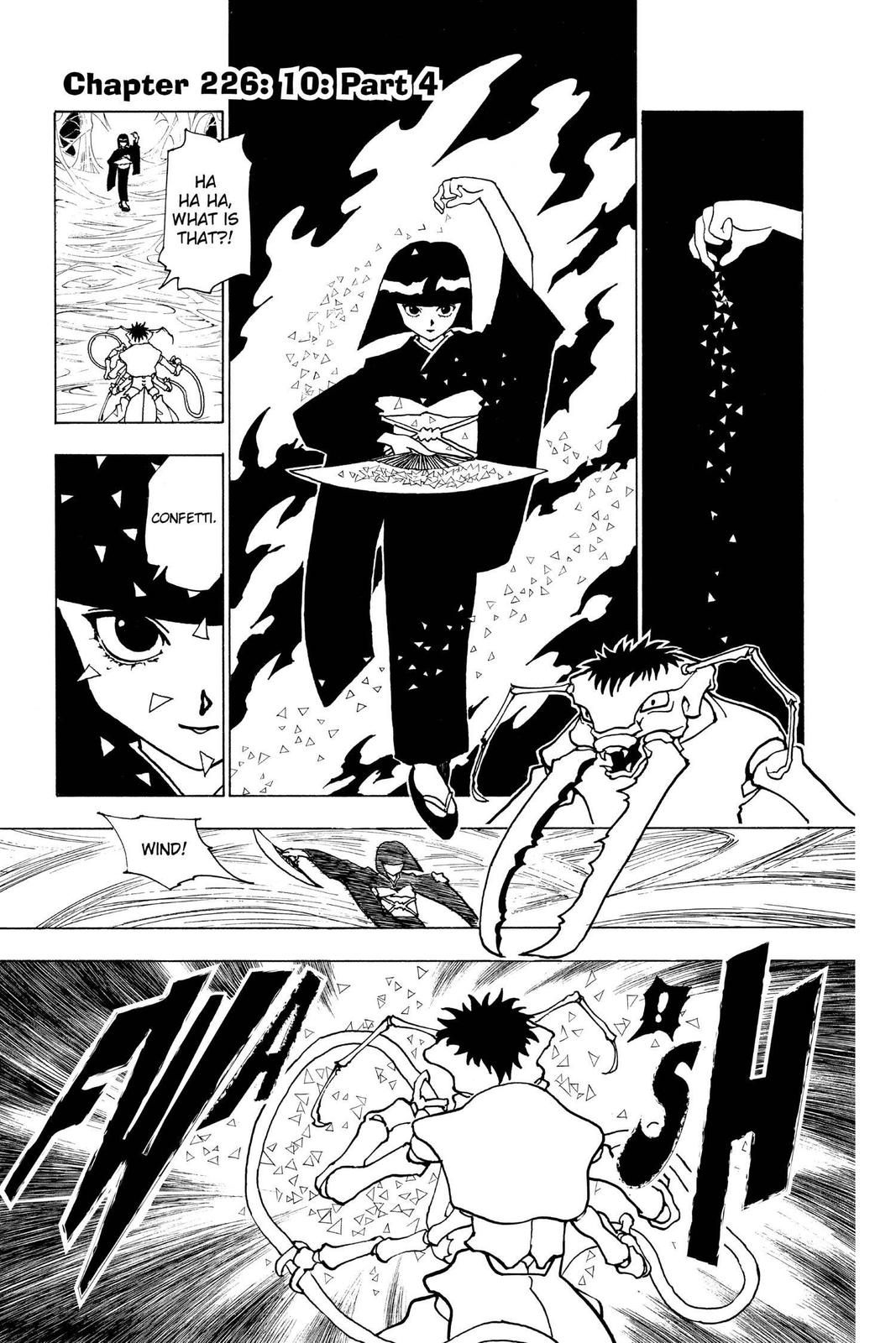 Hunter x Hunter Chapter 226 — page 1