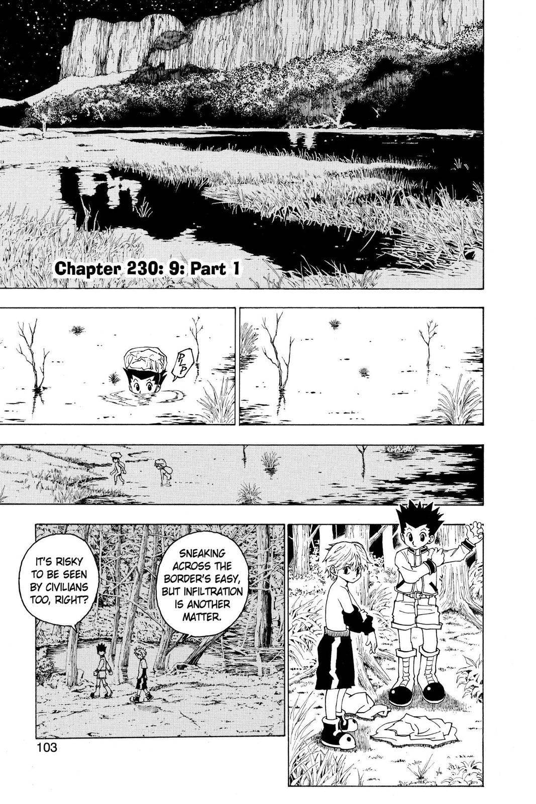 Hunter x Hunter Chapter 230 — page 1