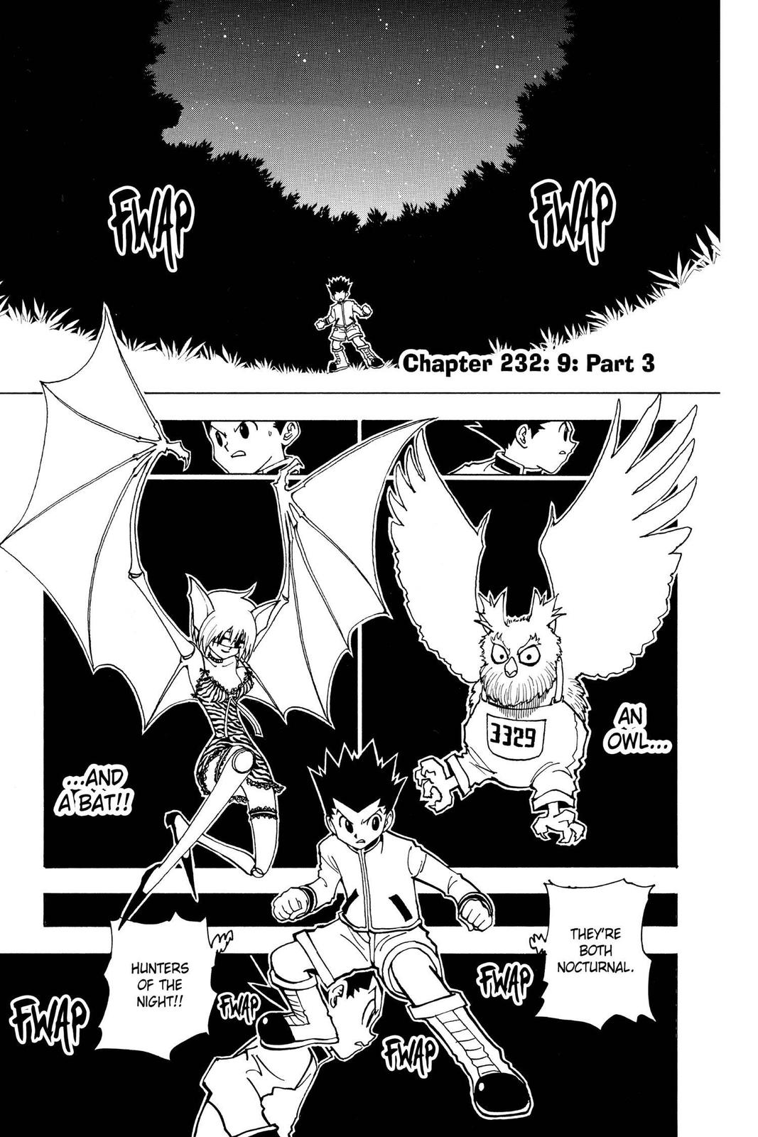 Hunter x Hunter Chapter 232 — page 1