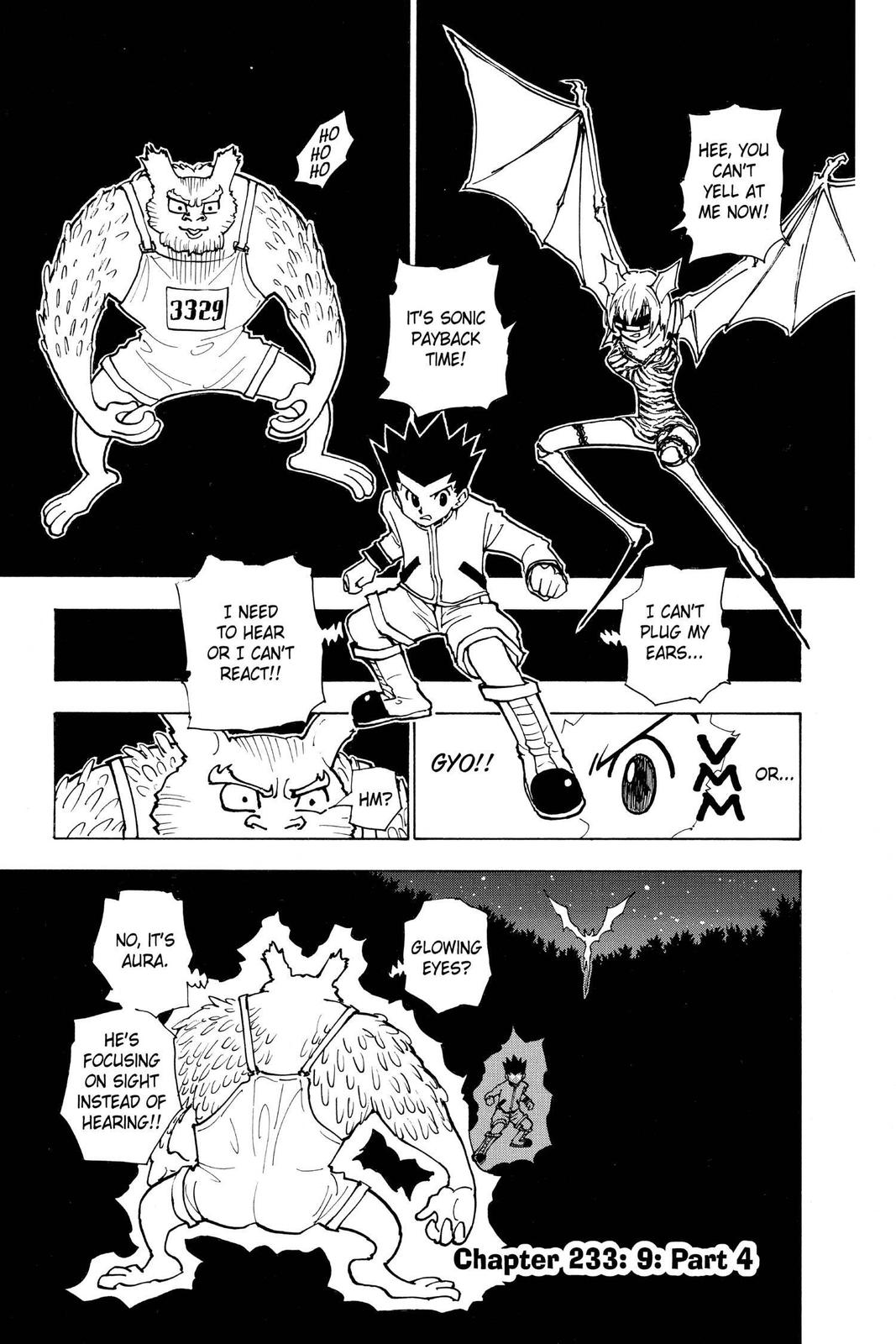 Hunter x Hunter Chapter 233 — page 1