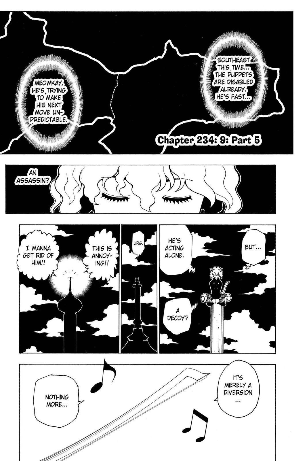 Hunter x Hunter Chapter 234 — page 1
