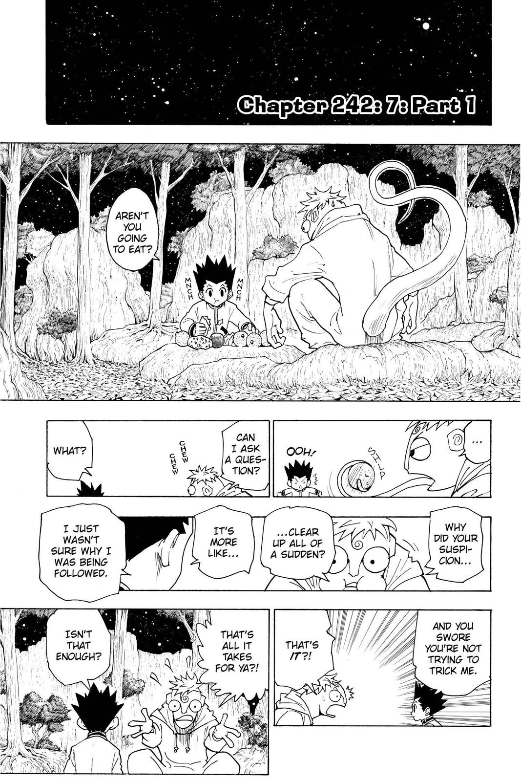 Hunter x Hunter Chapter 242 — page 1