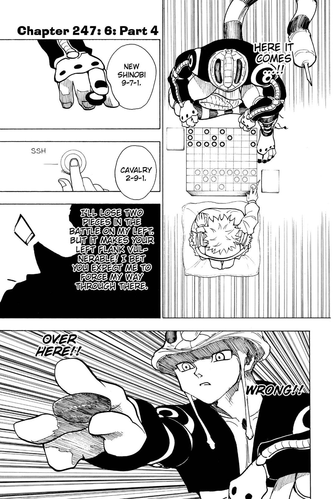 Hunter x Hunter Chapter 247 — page 1