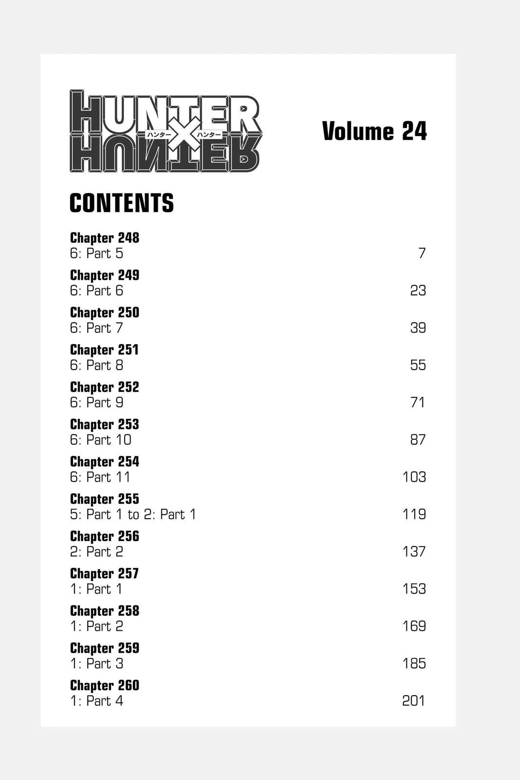 Hunter x Hunter Chapter 248 — page 6