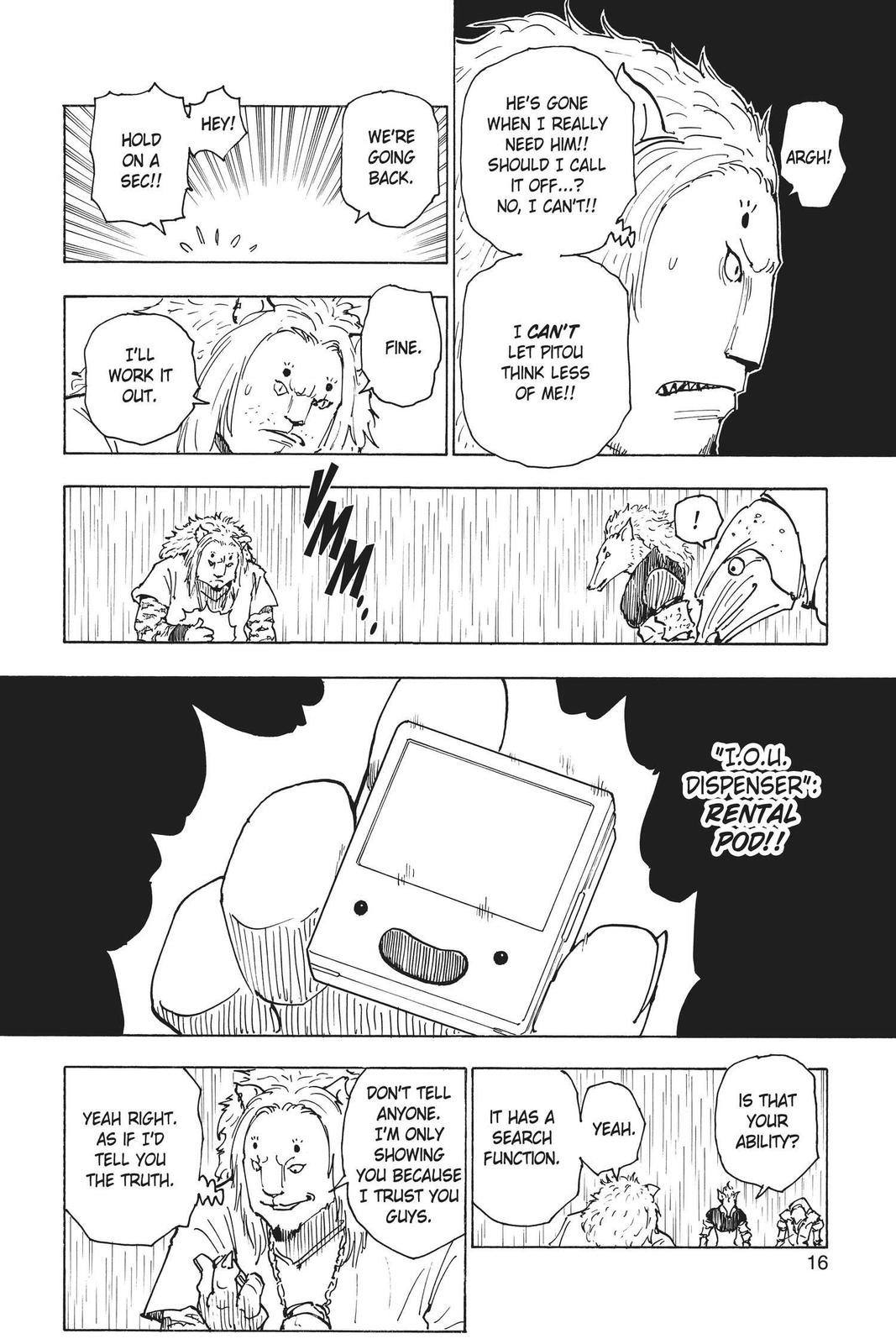 Hunter x Hunter Chapter 248 — page 16